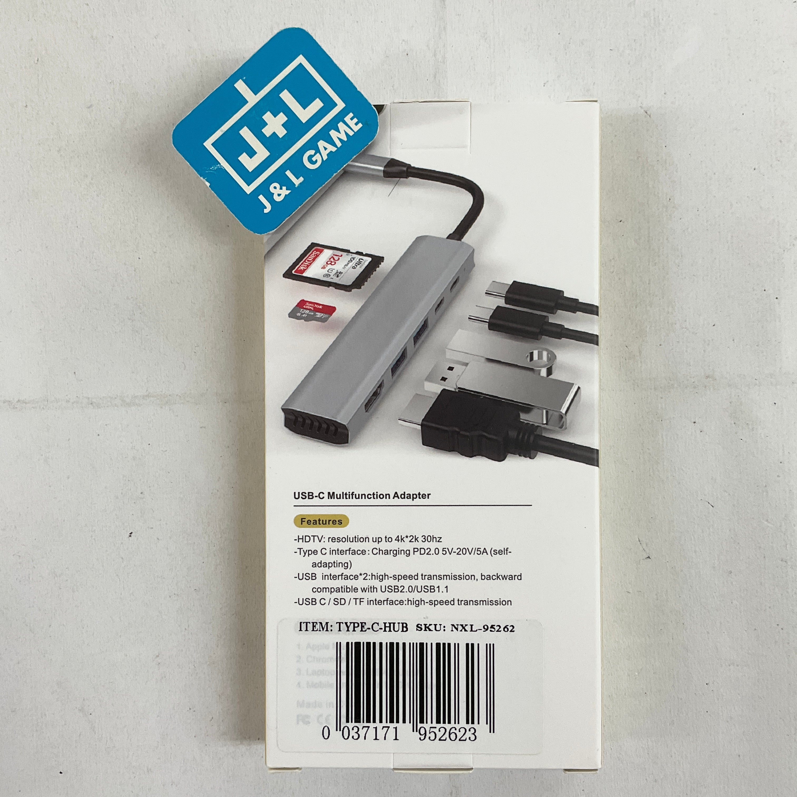 NEXiLUX Universal 7-in-1 Type-C Hub Accessories NEXiLUX   