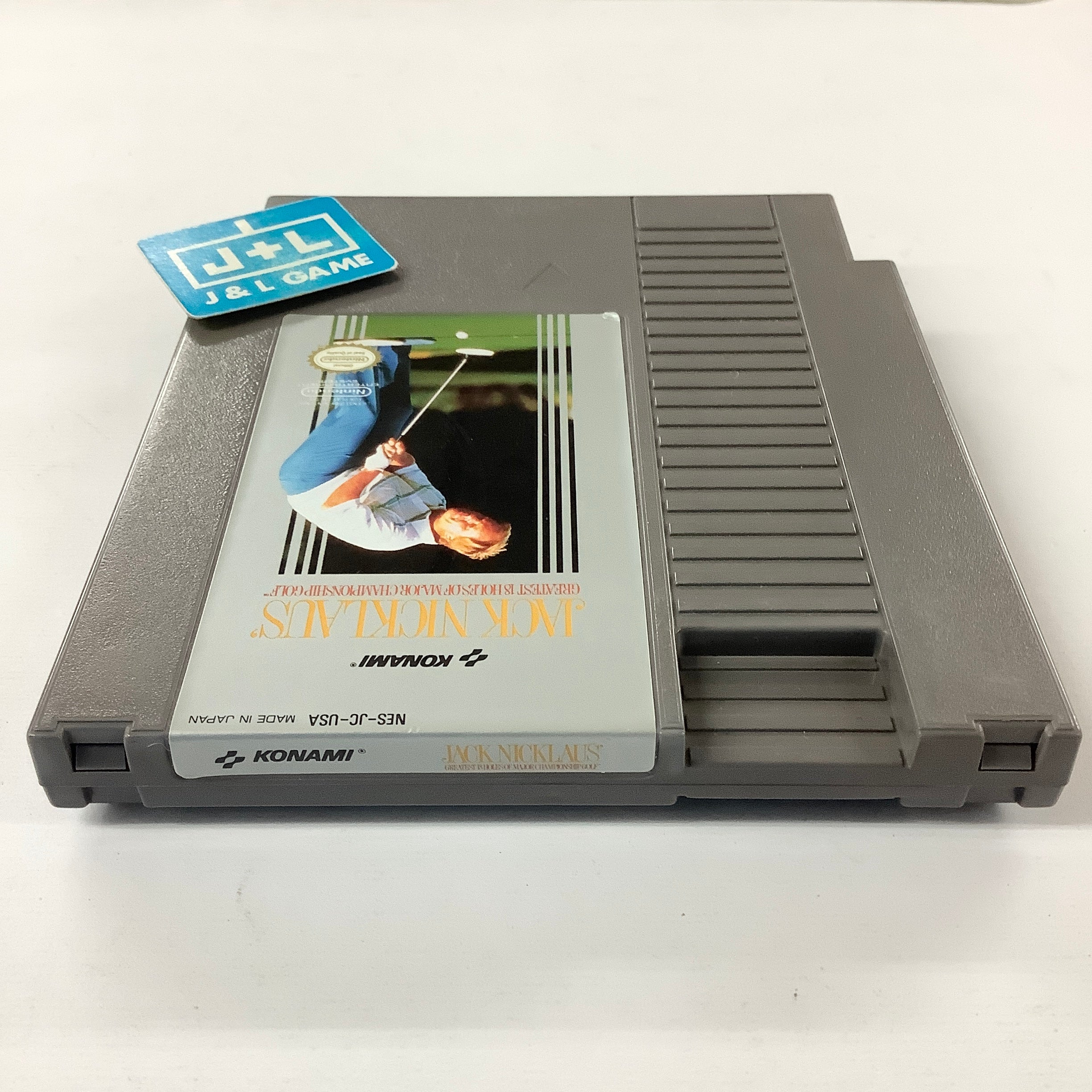 Jack Nicklaus' Greatest 18 Holes of Major Championship Golf - (NES) Nintendo Entertainment System [Pre-Owned] Video Games Konami   