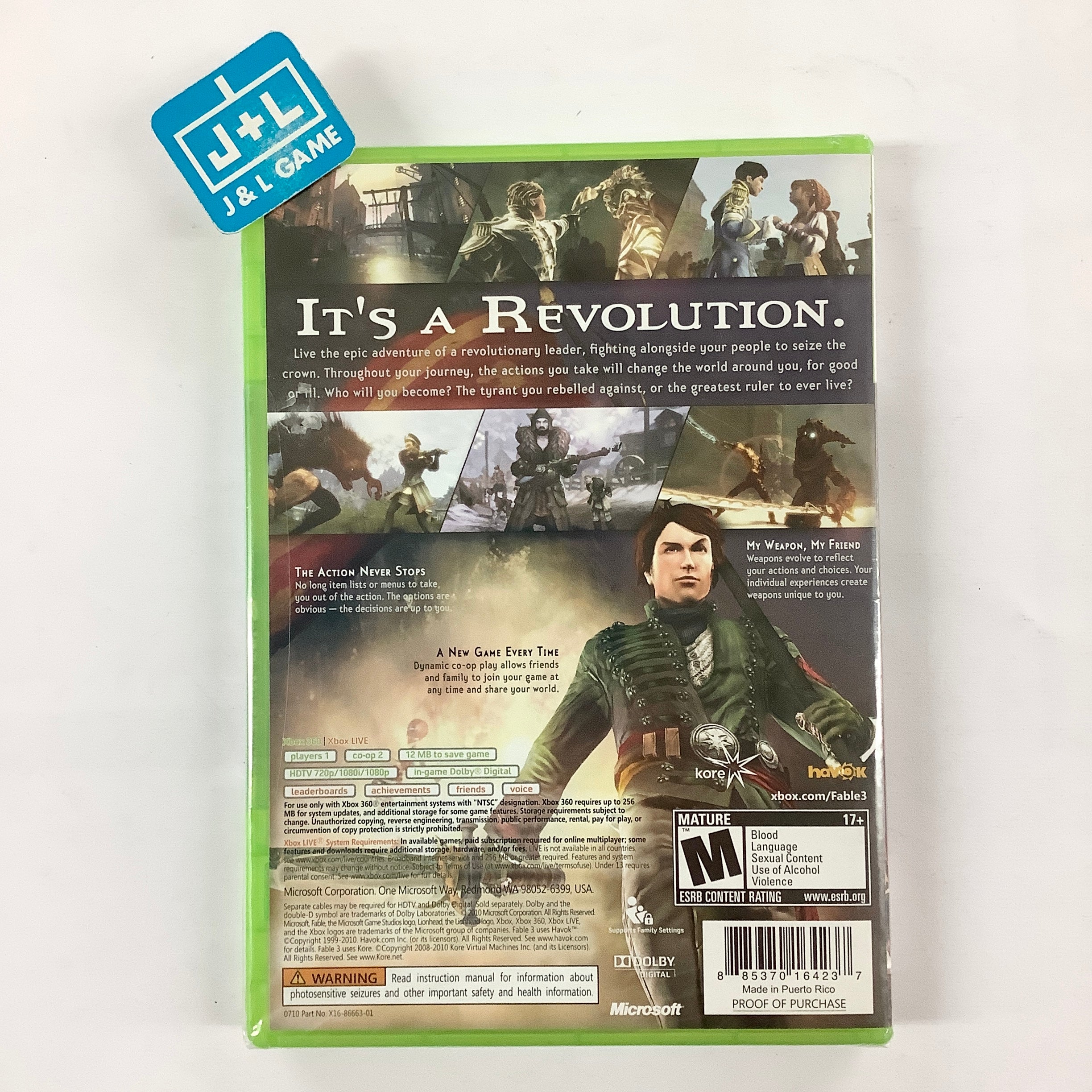 Amazon.co.jp: Fable III(フェイブル3) リミテッド エディション