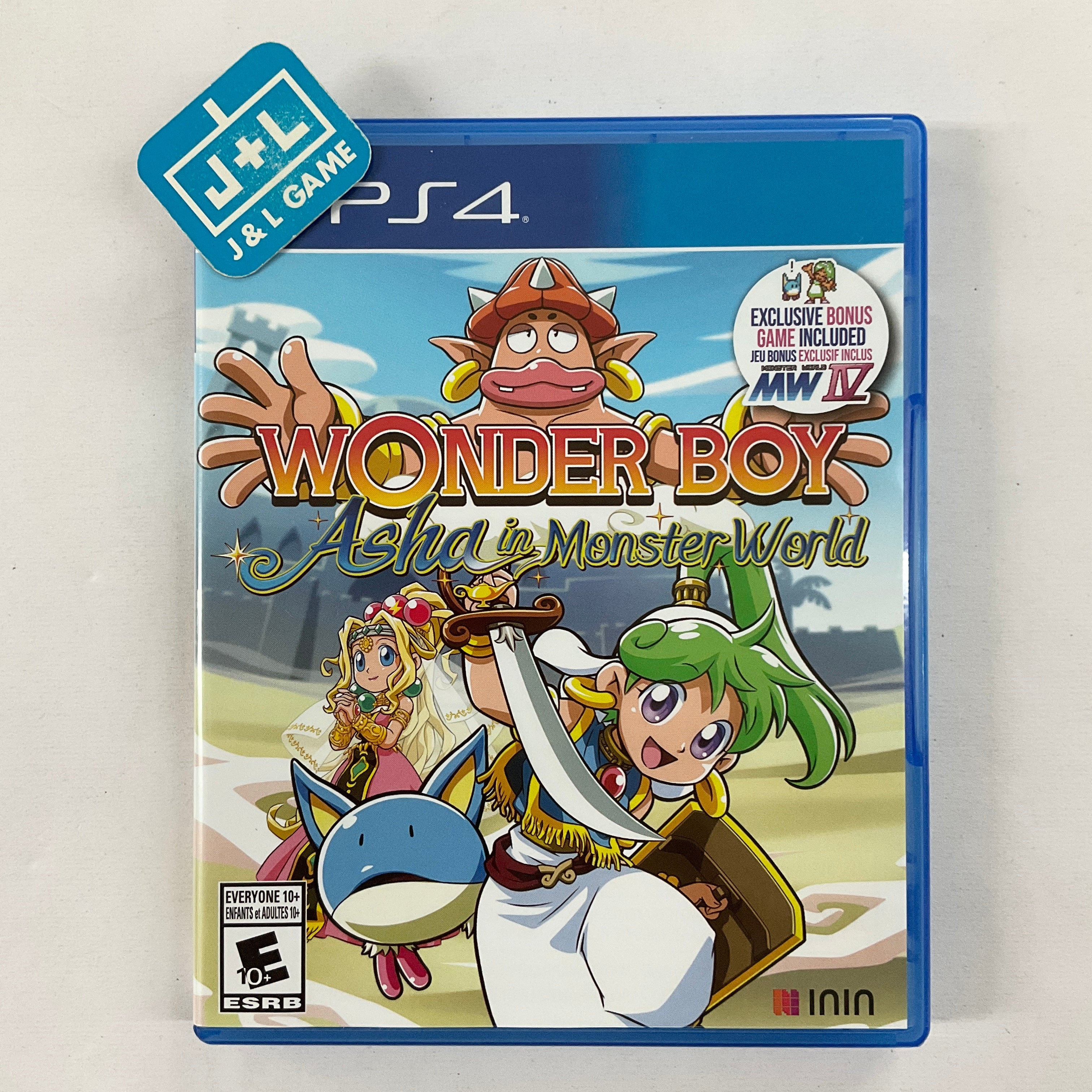 Wonder Boy - Asha In Monster World - (PS4) PlayStation 4 [Pre-Owned] Video Games ININ   