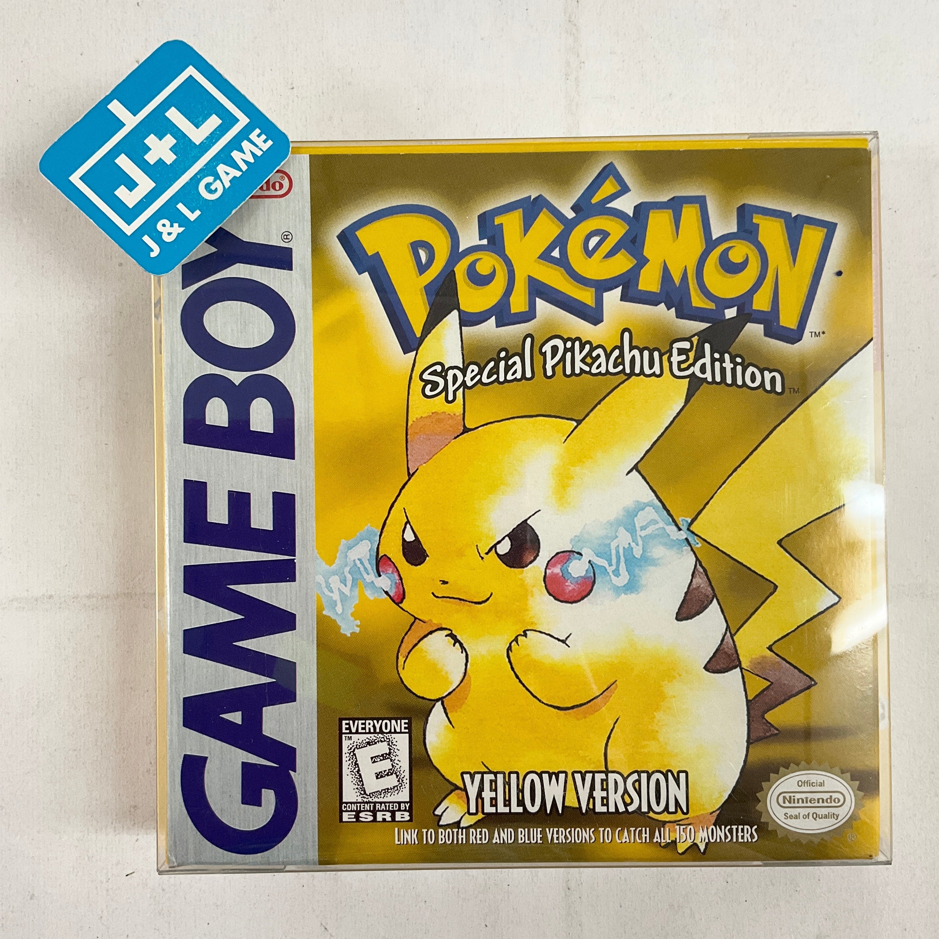 ゲームボーイ ポケモン イエロー YELLOW VERSION 英語版 Pokémon Yellow Version (Nintendo Game Boy) CIB 1st Print - Tested
