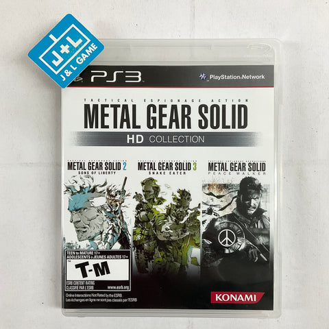 Metal Gear Solid HD Collection - (PS3) PlayStation 3 [Pre-Owned] Video Games Konami   