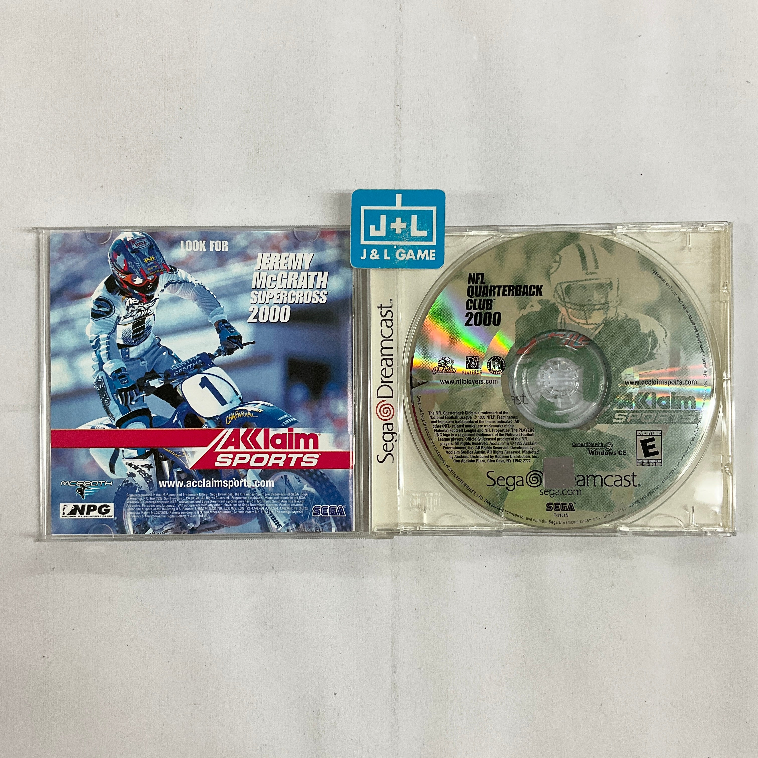 NFL Quarterback Club 2000 - (DC) SEGA Dreamcast [Pre-Owned] Video Games Acclaim   