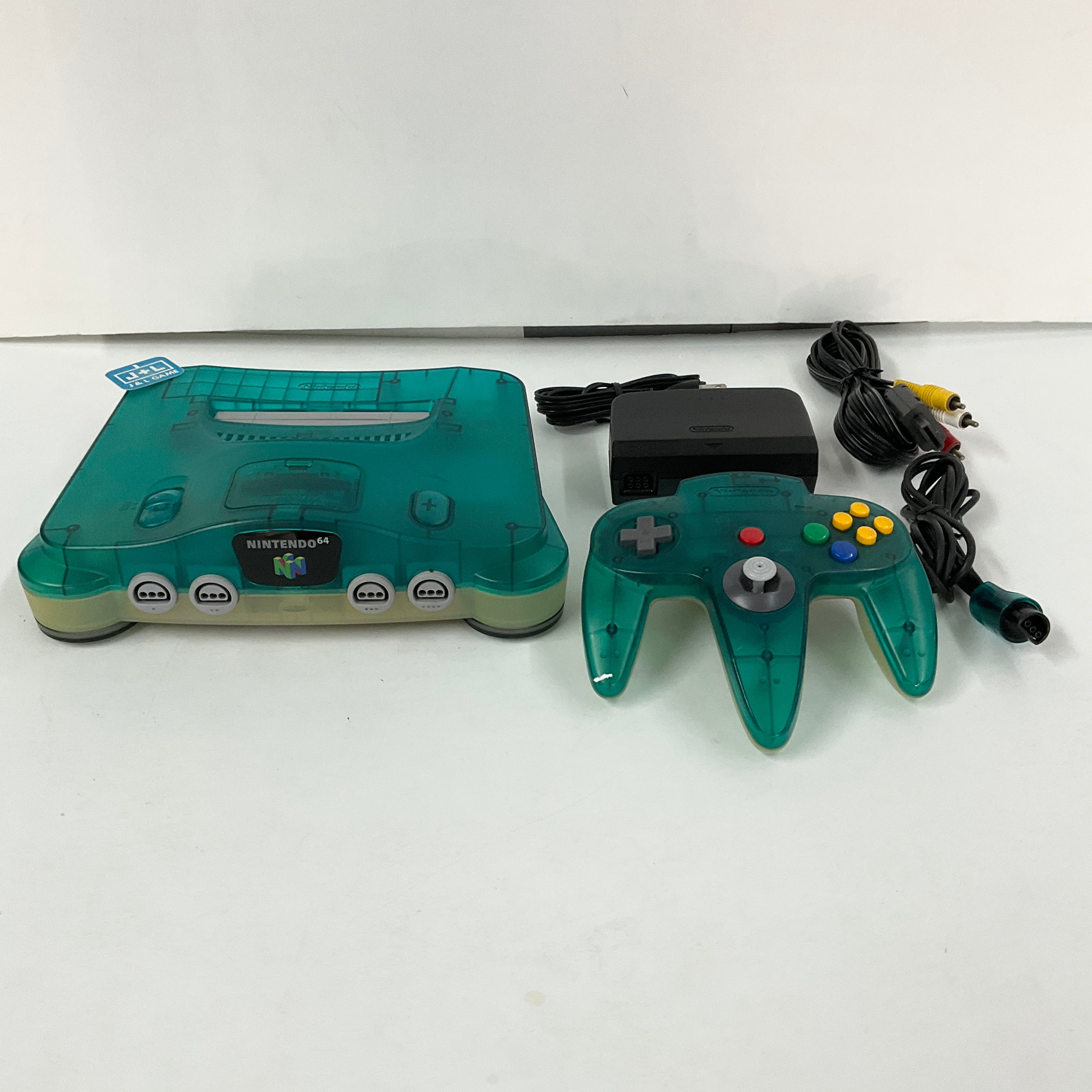 Nintendo 64 Hardware Console (Clear Blue) - (N64) Nintendo 64 [Pre-Owned] (Japanese Import) Consoles Nintendo   