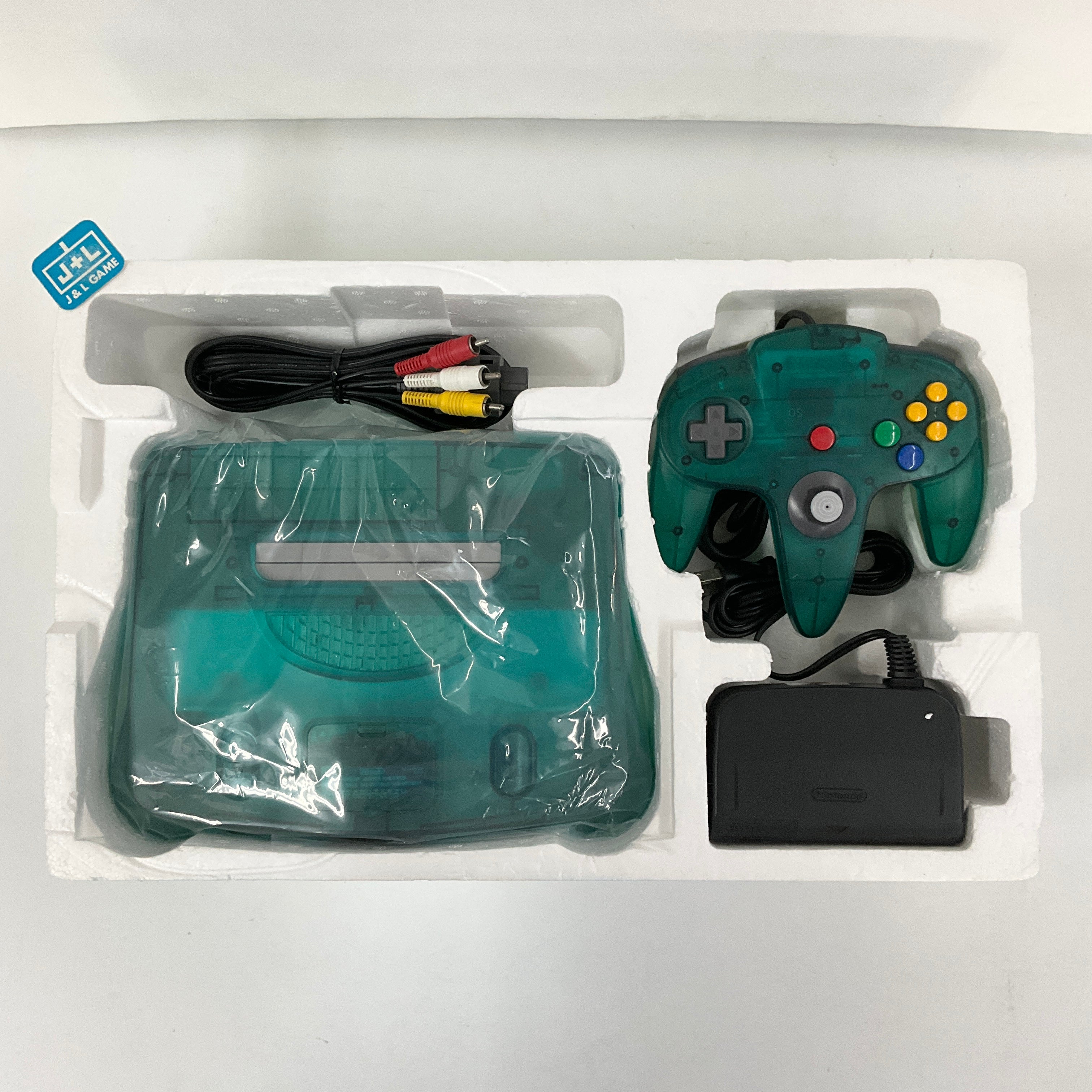 Nintendo 64 Hardware Console (Clear Blue) - (N64) Nintendo 64 [Pre-Owned] (Japanese Import) Consoles Nintendo   