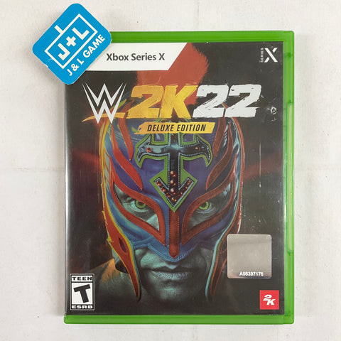 WWE 2K22 (Deluxe Edition) - (XSX) Xbox Series X [Pre-Owned] Video Games 2K   
