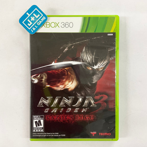Ninja Gaiden 3 (Microsoft Xbox 360) Avec Notice – Code NTSC US/Canada