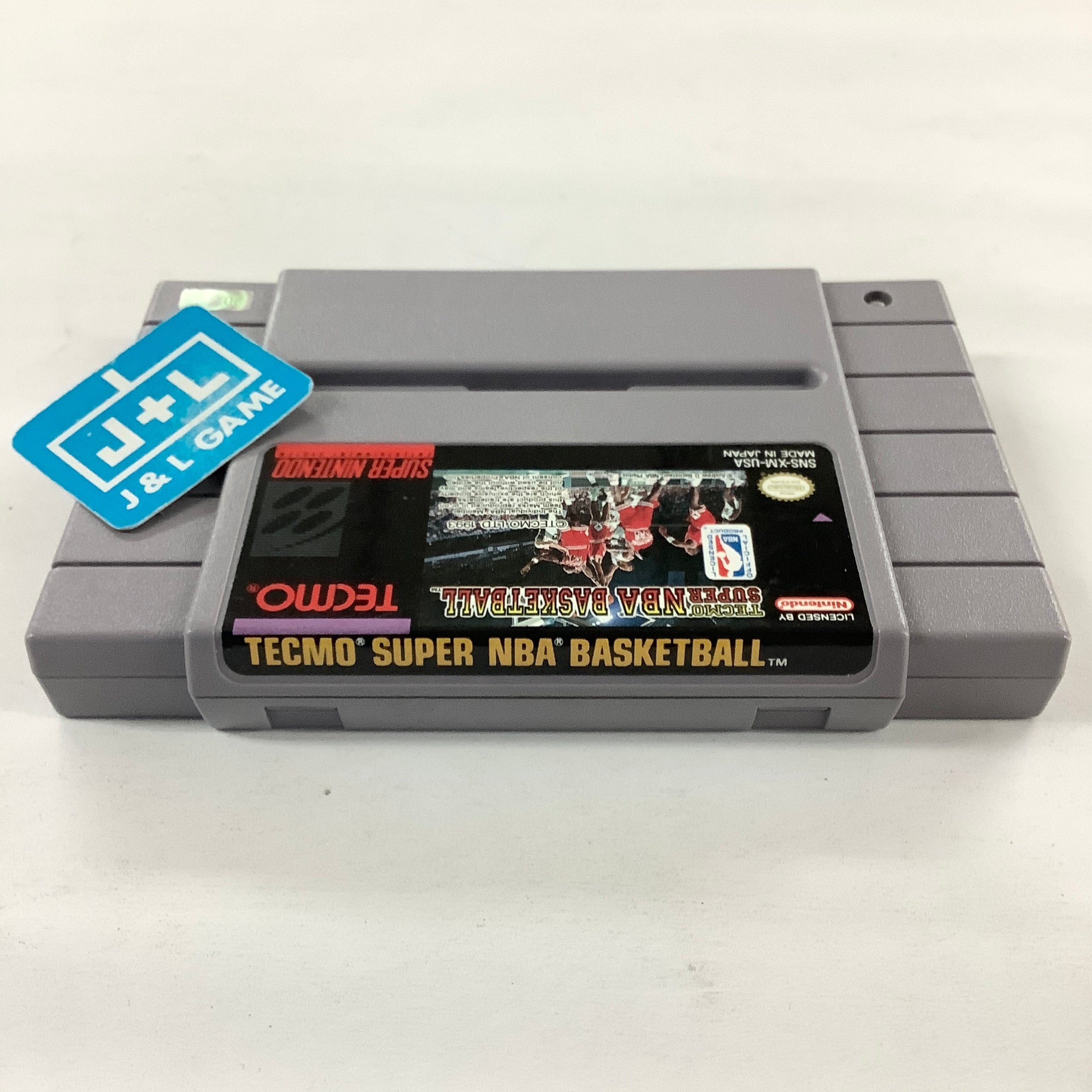 Tecmo Super NBA Basketball - (SNES) Super Nintendo [Pre-Owned] Video Games Tecmo   