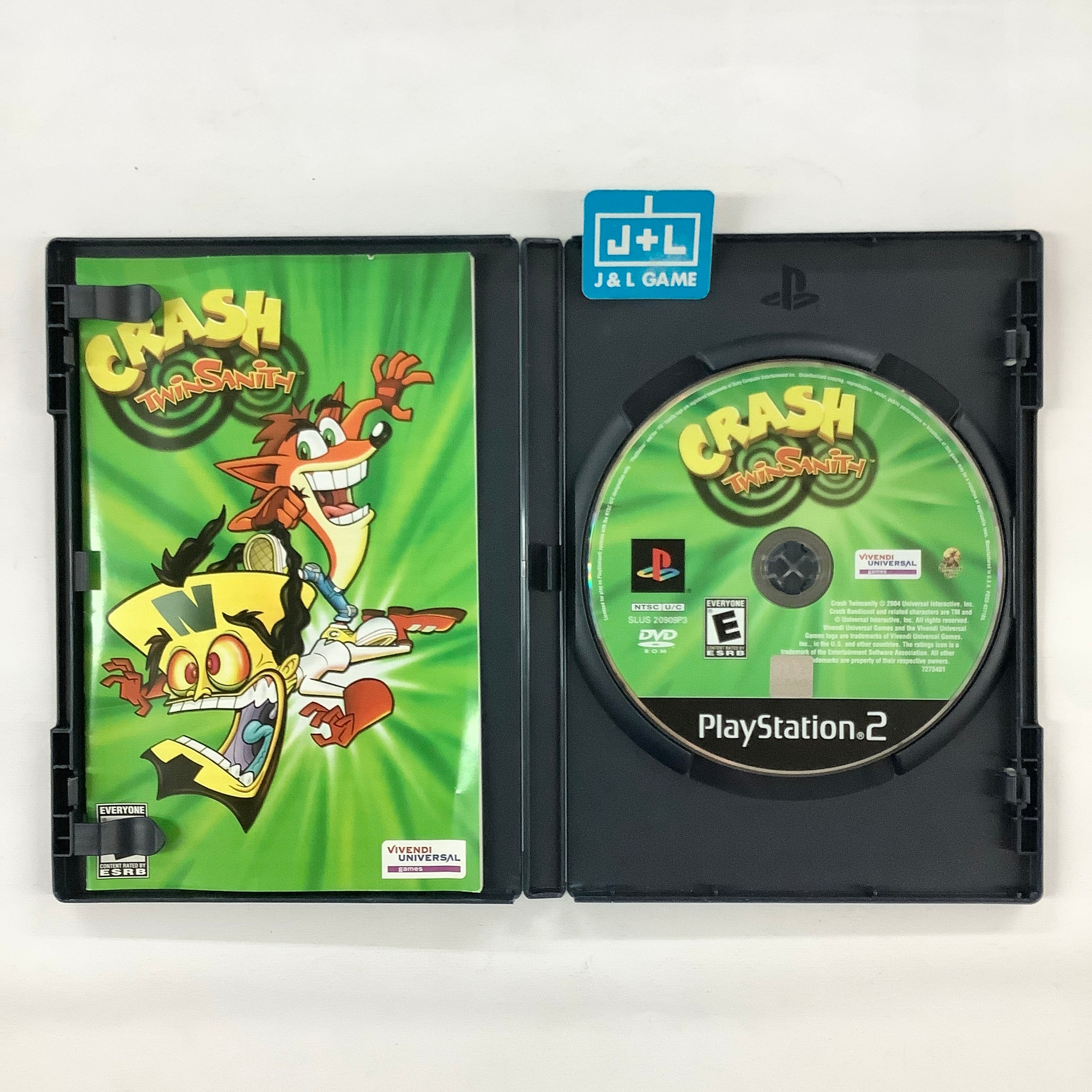 Crash Twinsanity - (PS2) PlayStation 2 [Pre-Owned] Video Games VU Games   