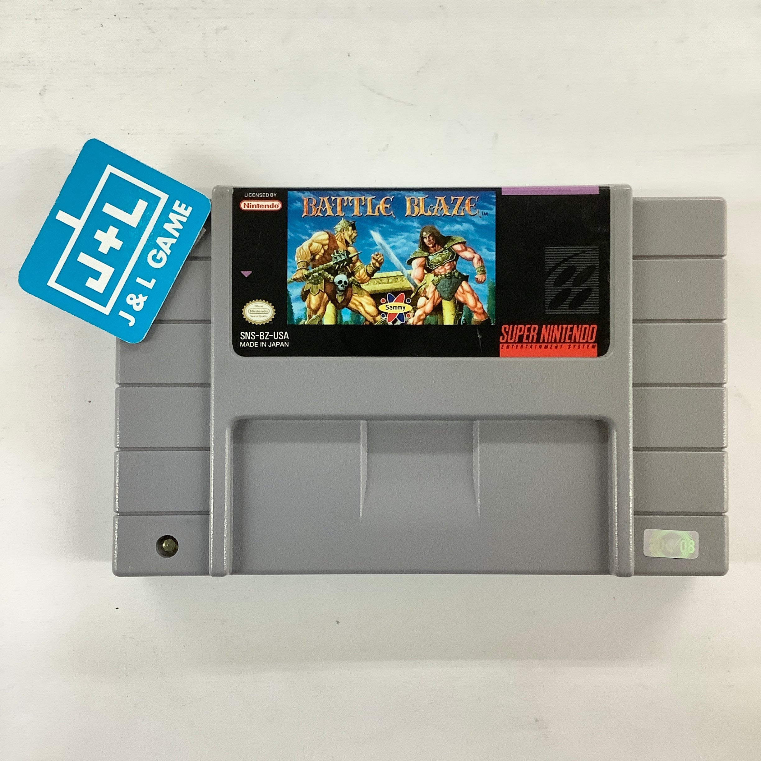 Battle Blaze - (SNES) Super Nintendo [Pre-Owned] Video Games Sammy Studios   