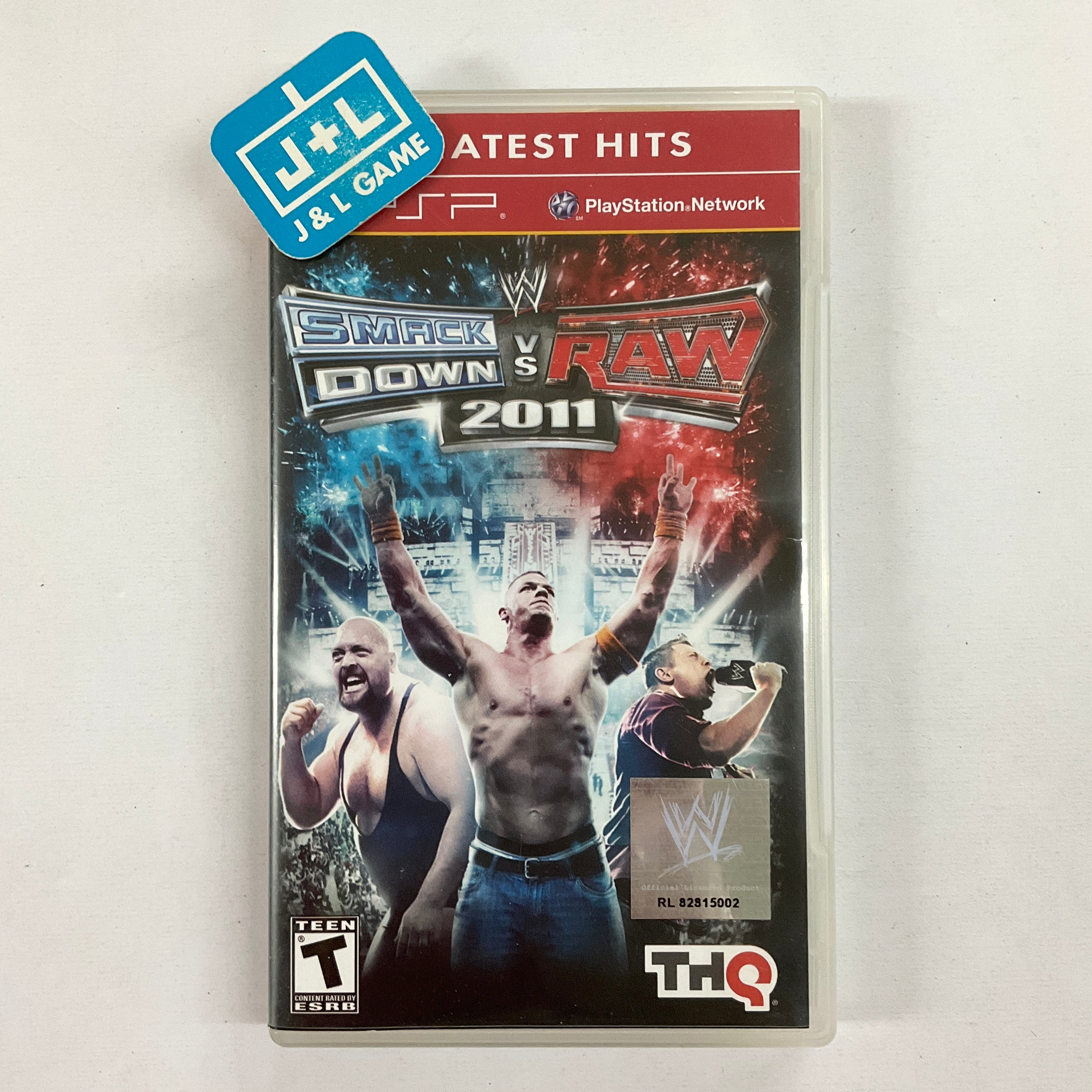 WWE SmackDown vs. Raw 2011 (Greatest Hits) - Sony PSP [Pre-Owned] Video Games THQ   