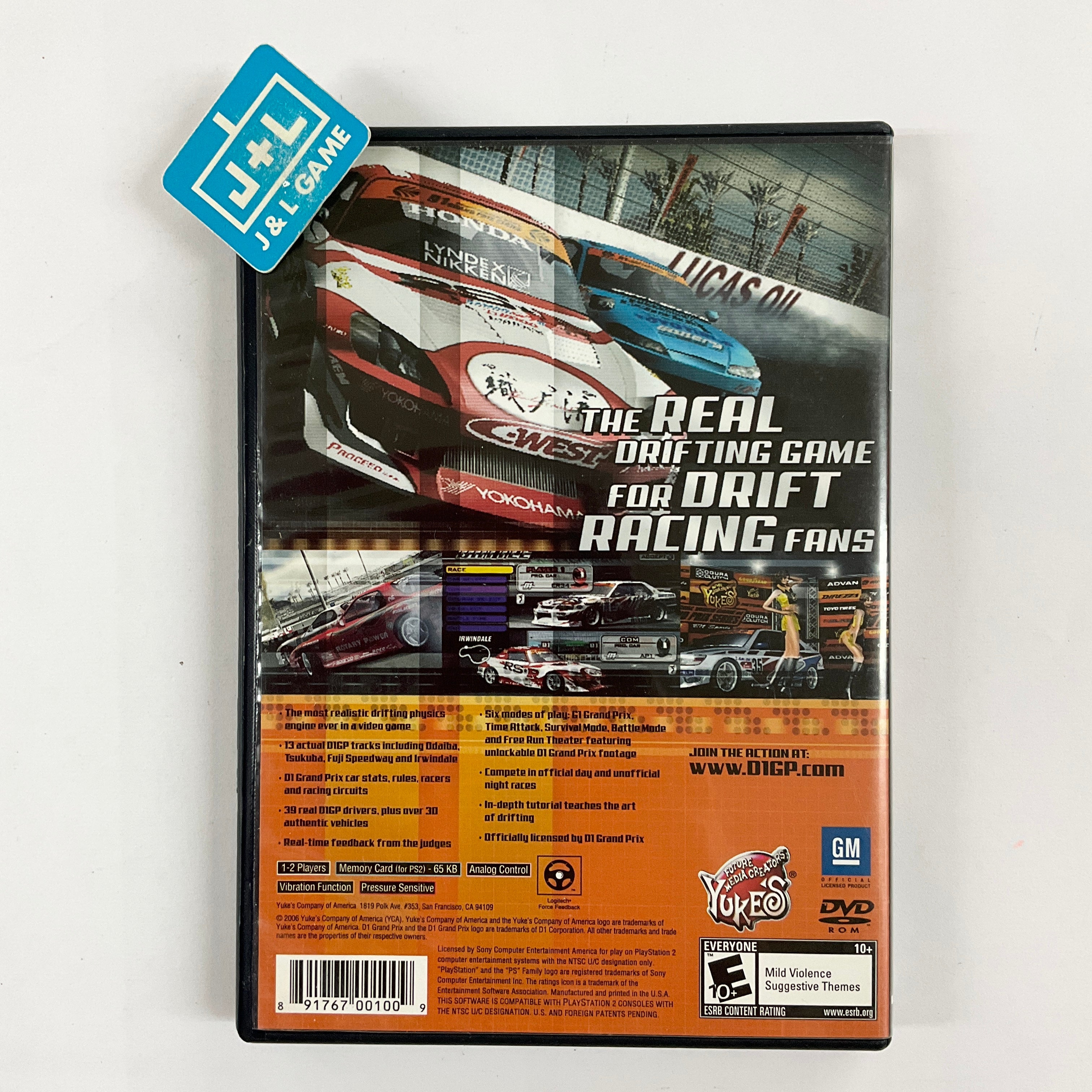 D1 Professional Drift Grand Prix Series - (PS2) PlayStation 2 [Pre-Owned] Video Games Yuke's   
