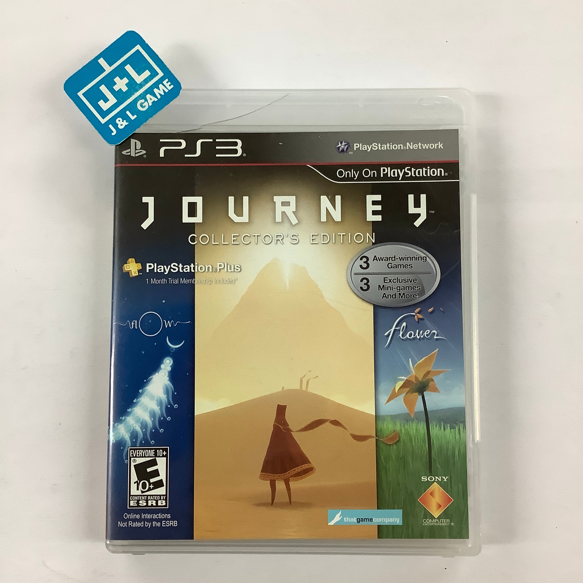 Journey Collector's Edition - (PS3) Playstation 3 [Pre-Owned] Video Games Sony   