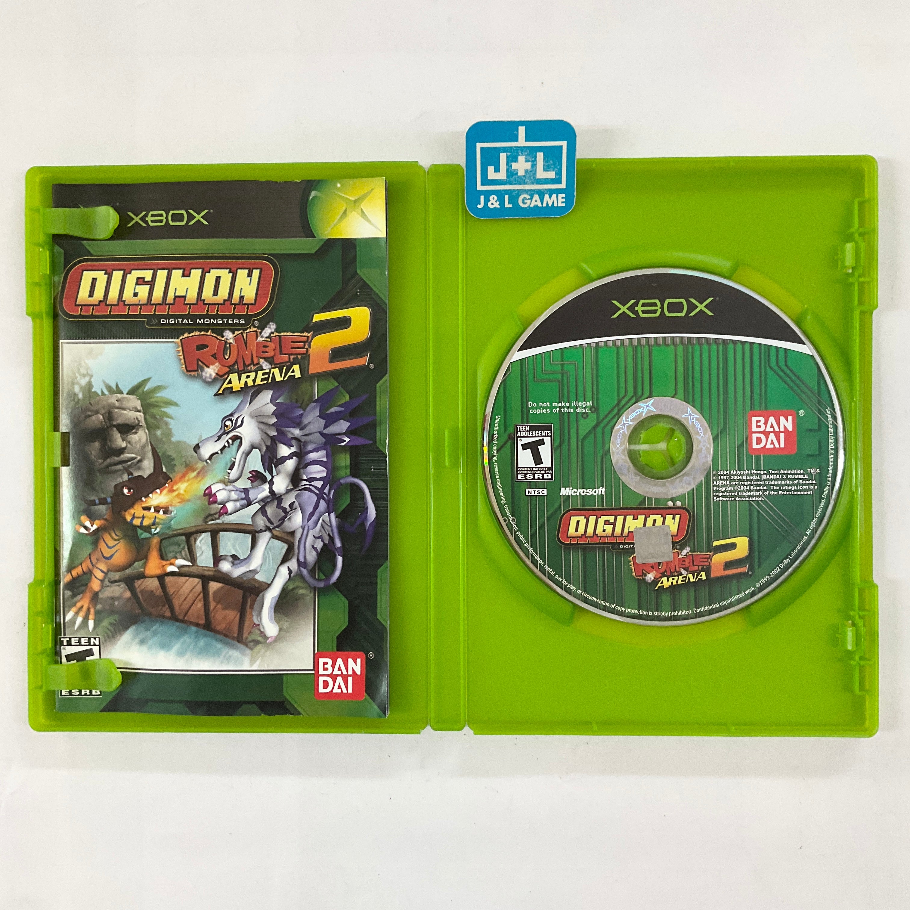Digimon Rumble Arena 2 - (XB) Xbox [Pre-Owned] Video Games Bandai