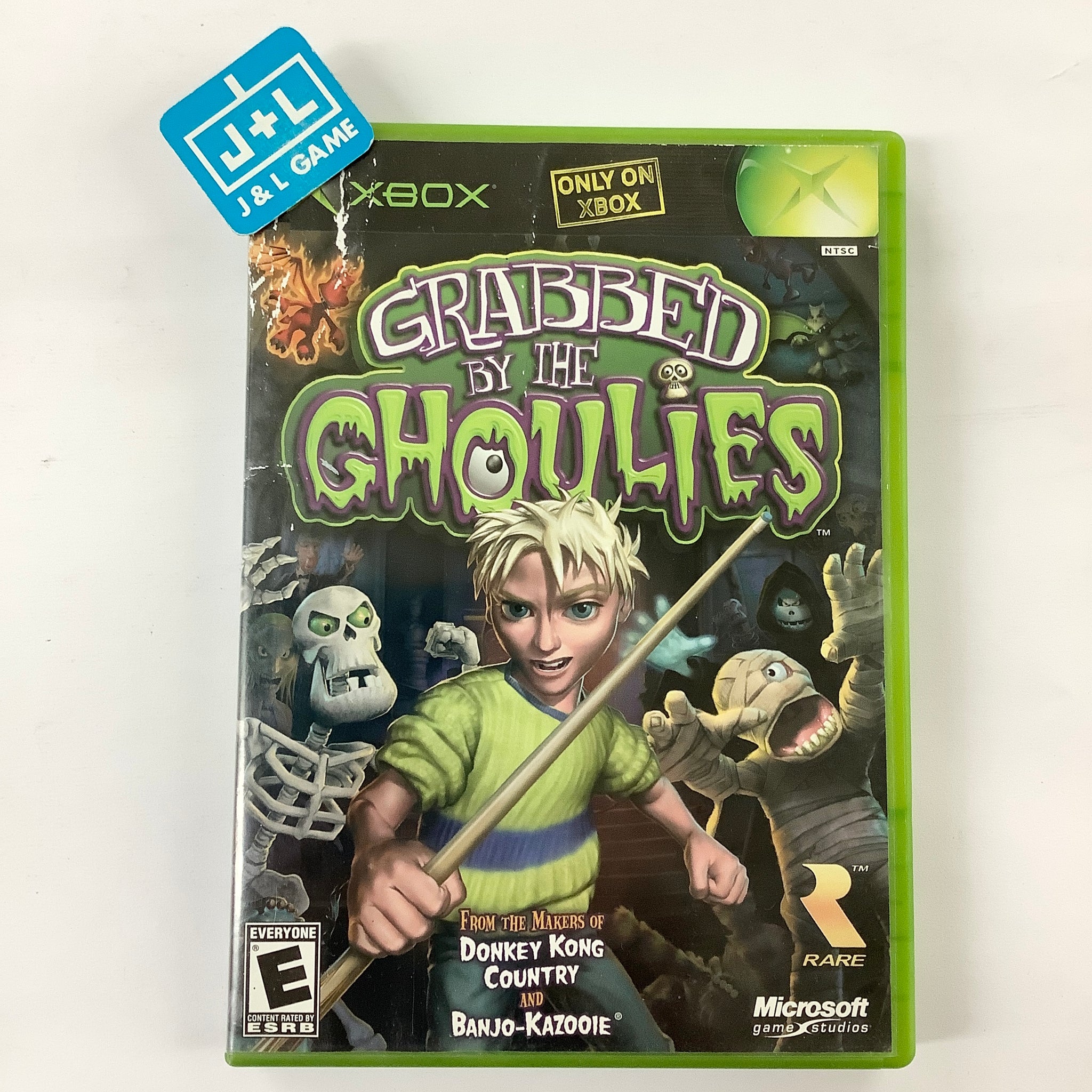 Grabbed by the Ghoulies - (XB) Xbox [Pre-Owned] Video Games Microsoft Game Studios   