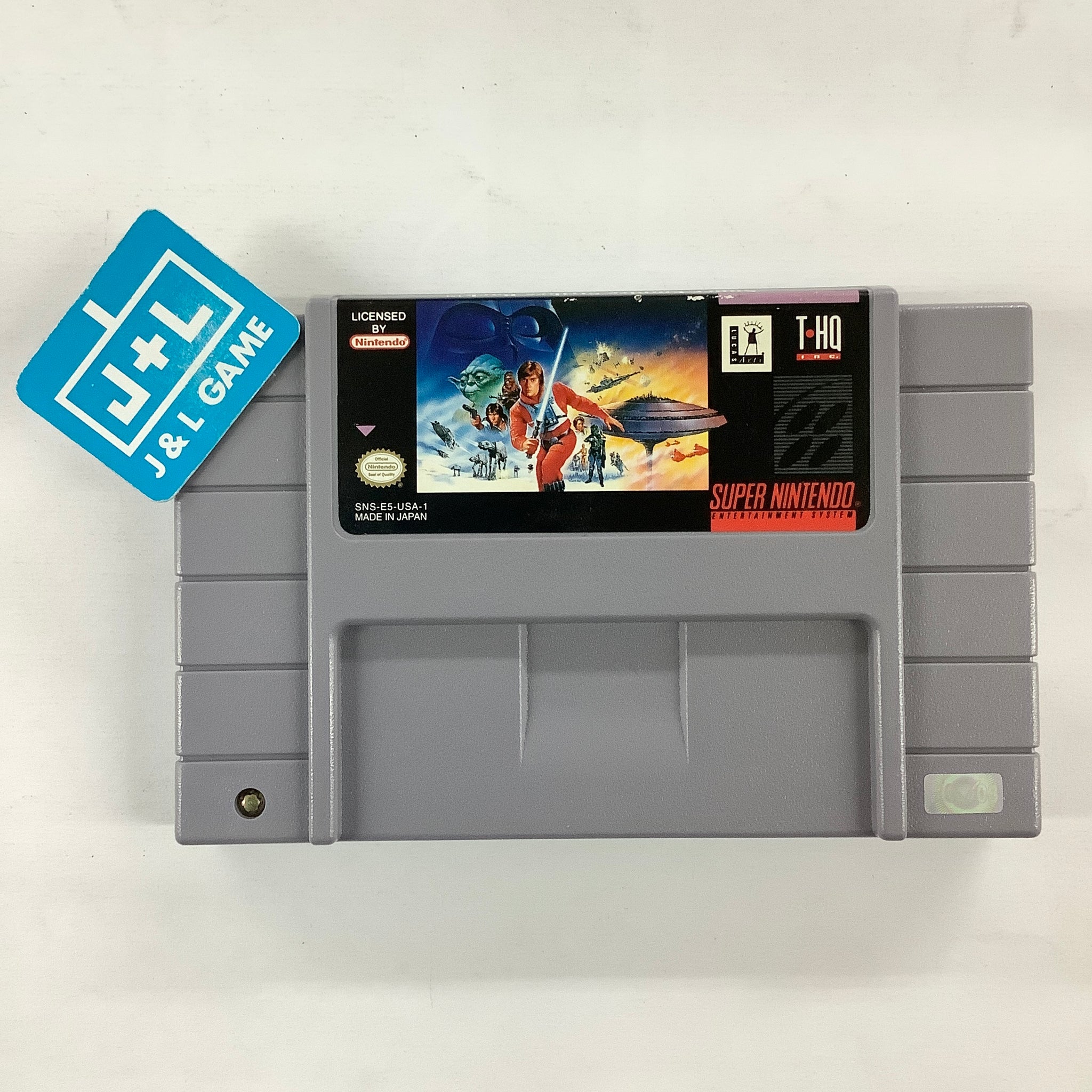 Super Star Wars: The Empire Strikes Back - (SNES) Super Nintendo [Pre-Owned] Video Games THQ   