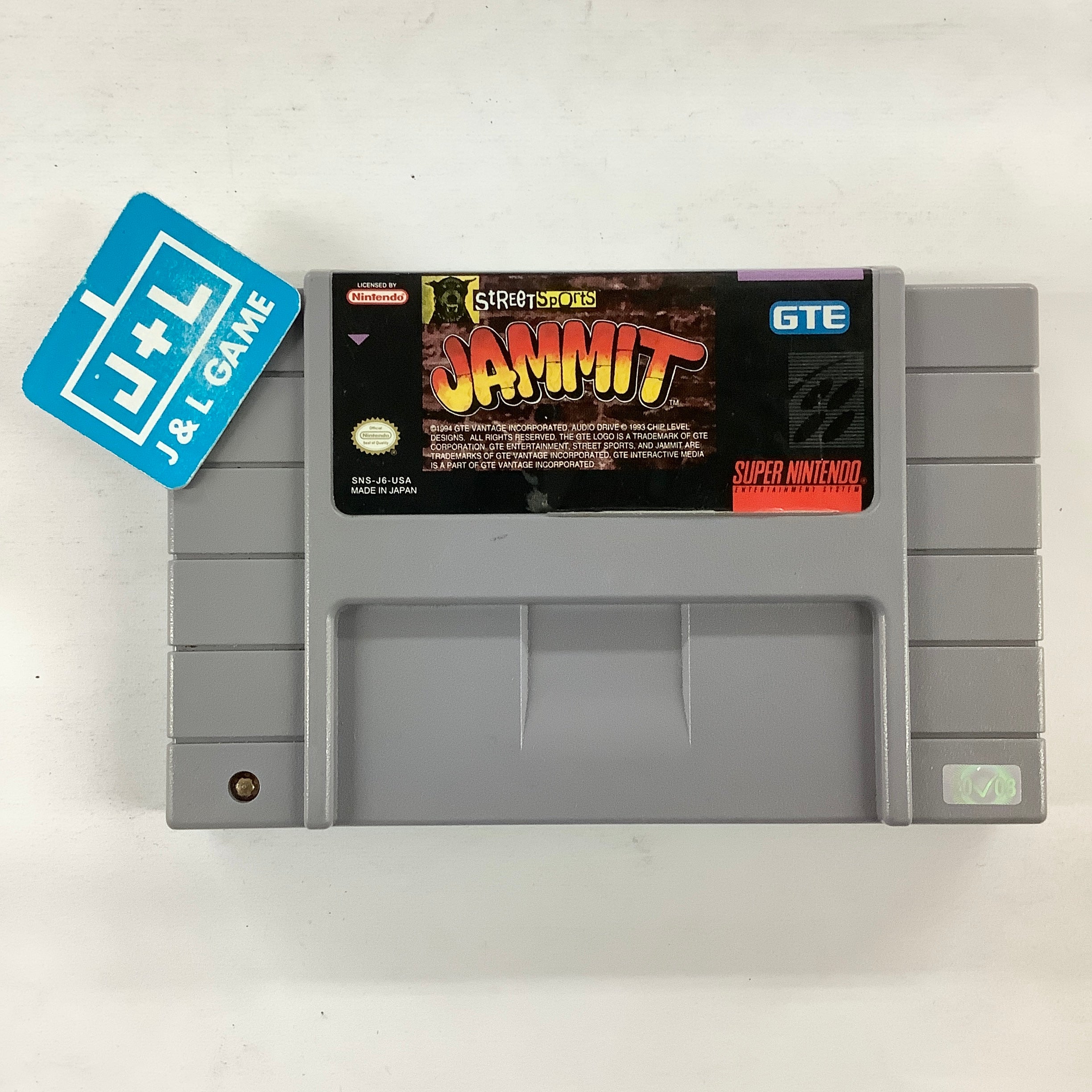 Jammit - (SNES) Super Nintendo [Pre-Owned] Video Games GTE Entertainment   