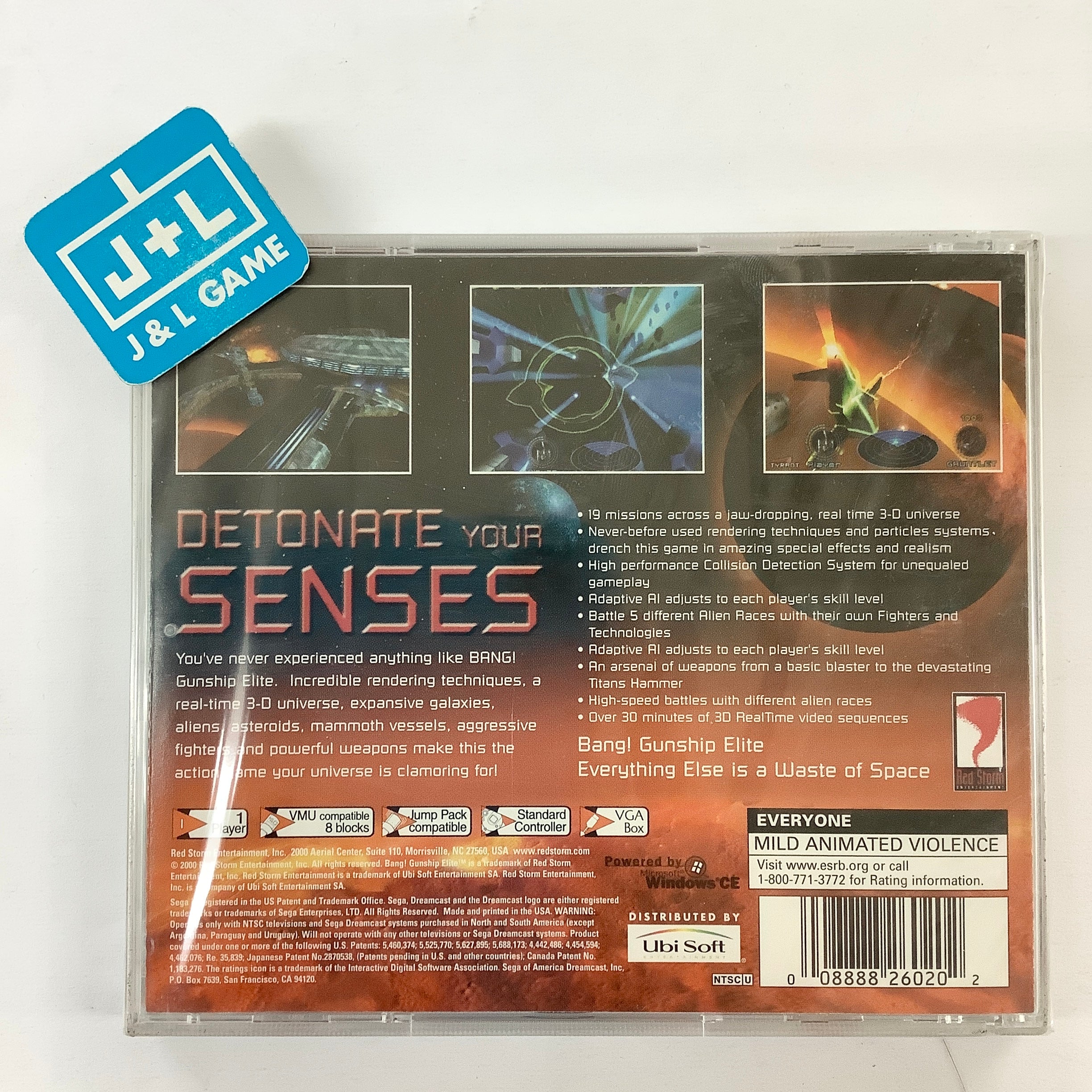 BANG! Gunship Elite - (DC) SEGA Dreamcast Video Games Red Storm Entertainment   