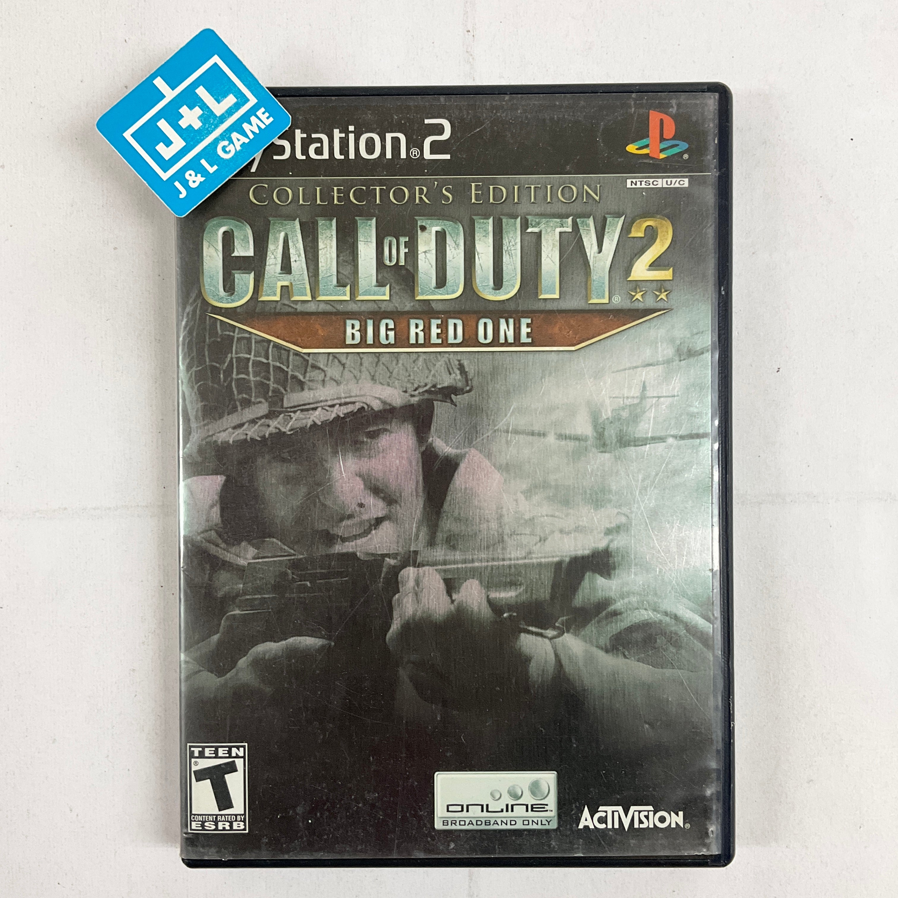 Call of Duty 2: Big Red One Collector's Edition - (PS2) PlayStation 2 [Pre-Owned] Video Games ACTIVISION   