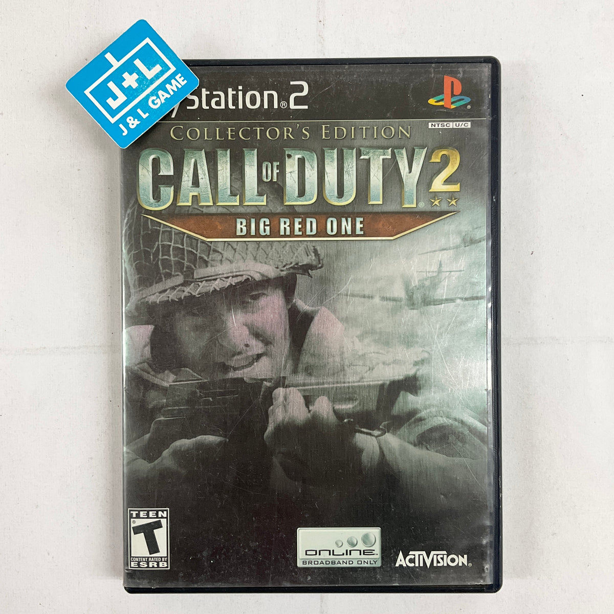 Cod 2 Ps2 Cover Call of Duty 2: Big Red One (Collector's Edition) - (PS2) PlayStation ...