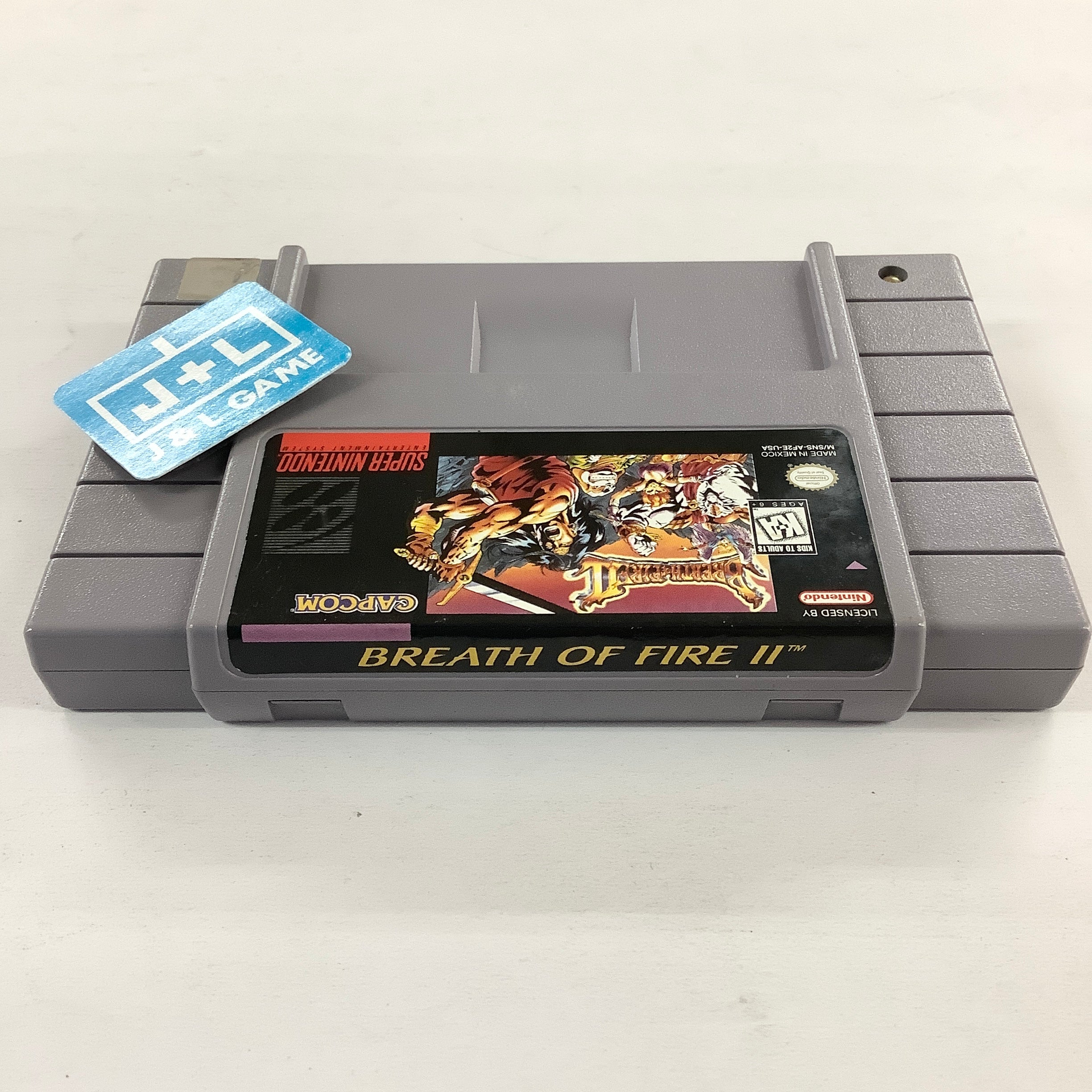 Breath of Fire II - (SNES) Super Nintendo [Pre-Owned] Video Games Capcom   