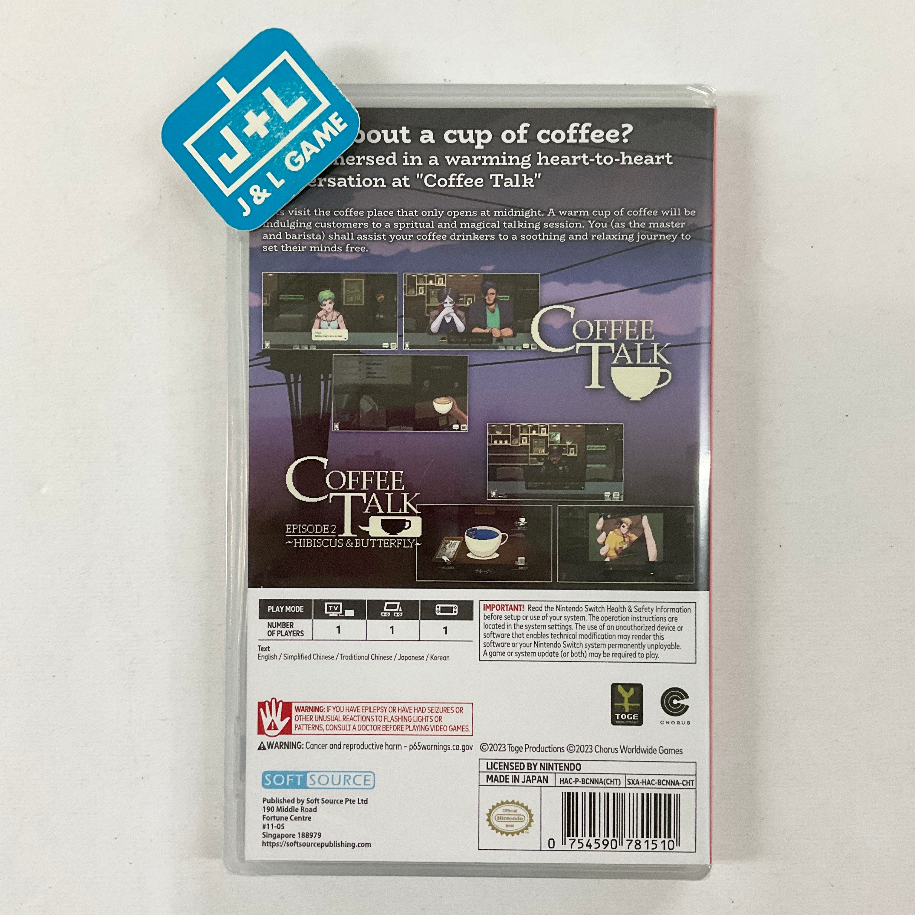 Coffee Talk Double Pack (1 + 2) - (NSW) Nintendo Switch