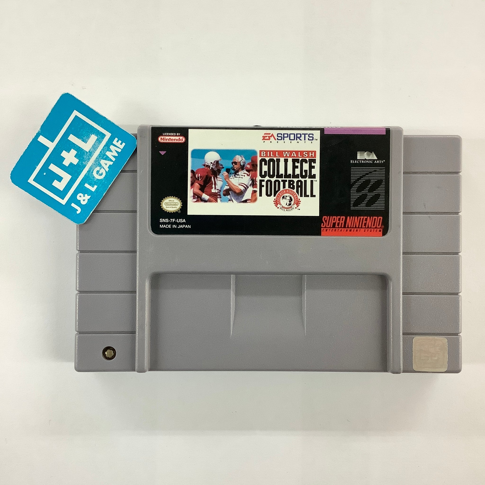 Bill Walsh College Football - (SNES) Super Nintendo [Pre-Owned] Video Games EA Sports   