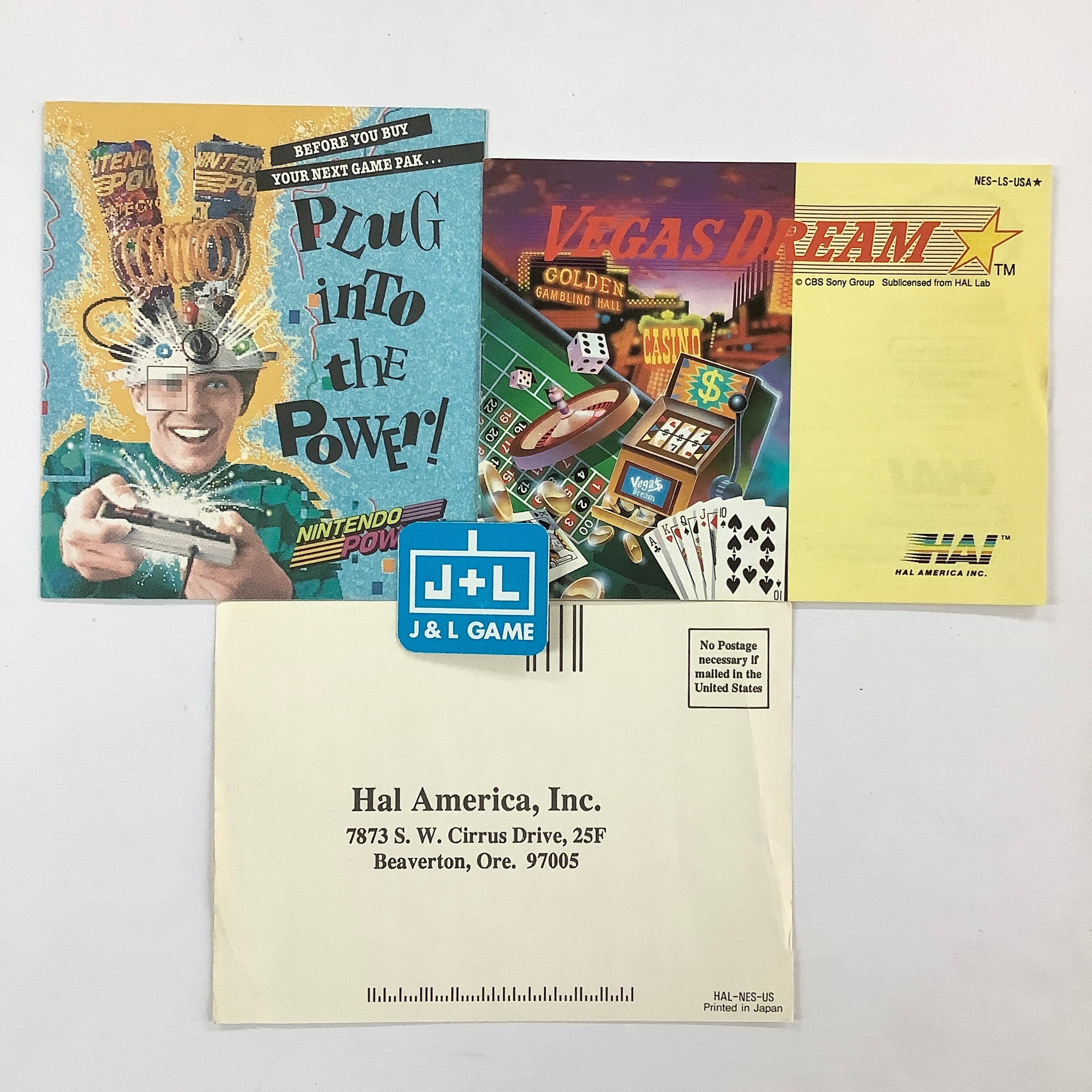 Vegas Dream - (NES) Nintendo Entertainment System [Pre-Owned] Video Games HAL Labs   