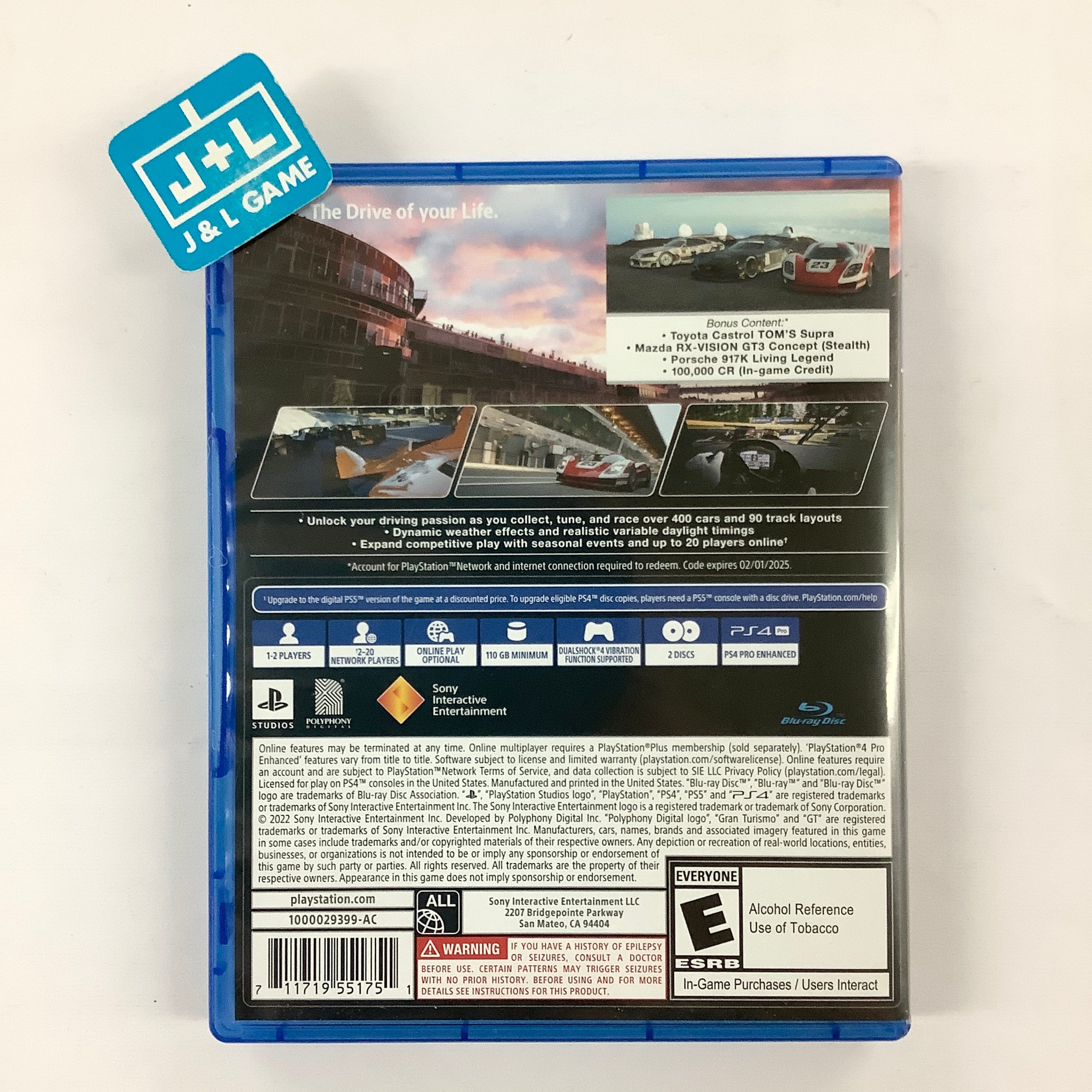 Gran Turismo 7 (Launch Edition) - (PS4) PlayStation 4 [Pre-Owned] Video Games PlayStation   
