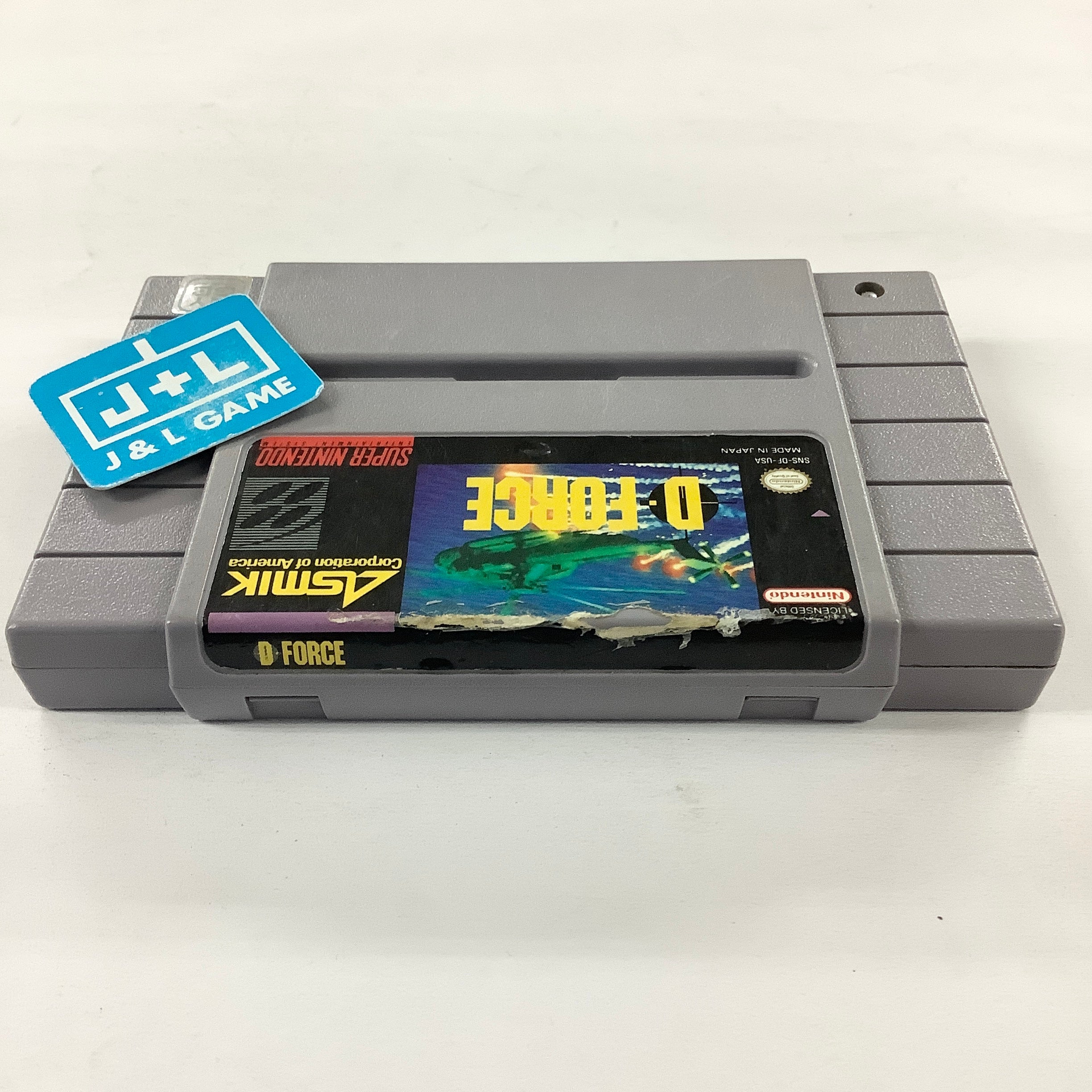 D-Force - (SNES) Super Nintendo [Pre-Owned] Video Games Asmik Corporation of America   