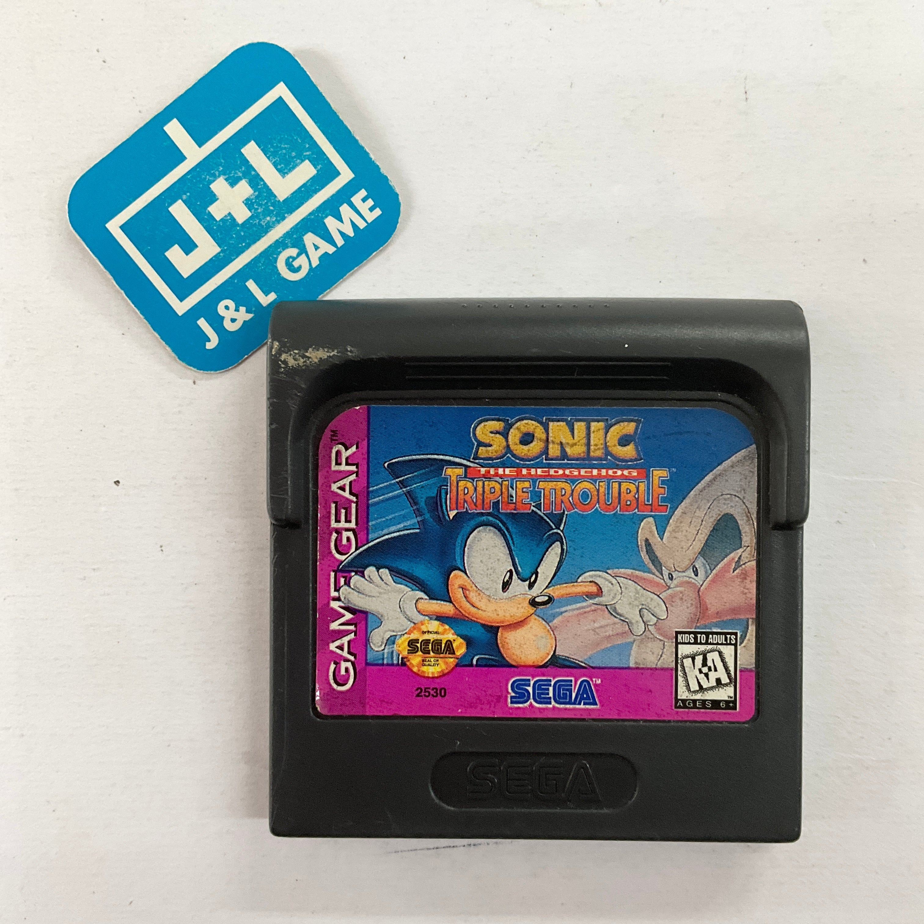 Sonic the Hedgehog: Triple Trouble - (SGG) SEGA GameGear [Pre-Owned] Video Games Sega   