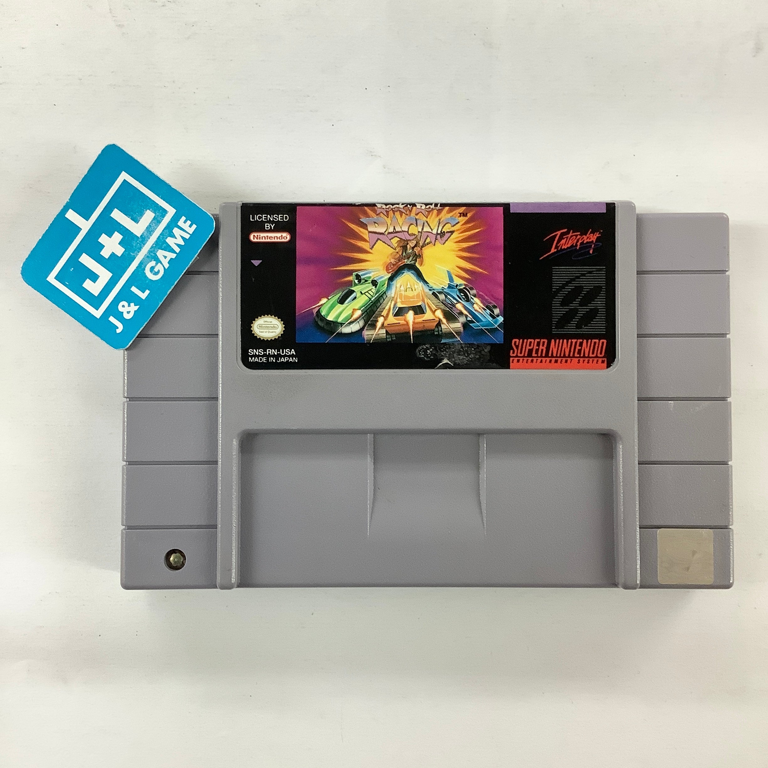 Rock N' Roll Racing - (SNES) Super Nintendo [Pre-Owned] Video Games Interplay   