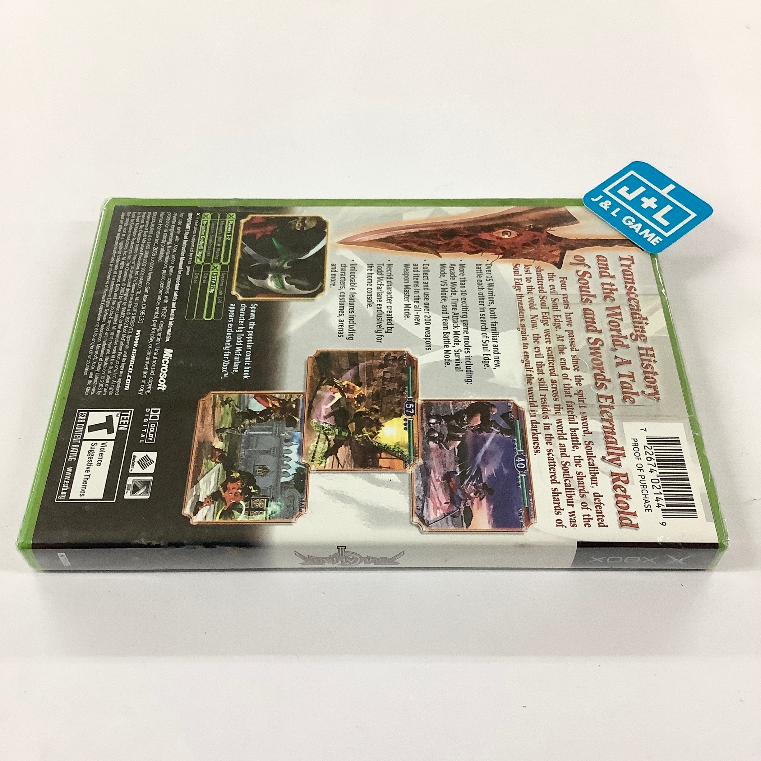 Soul Calibur II - (XB) Xbox Video Games Namco   