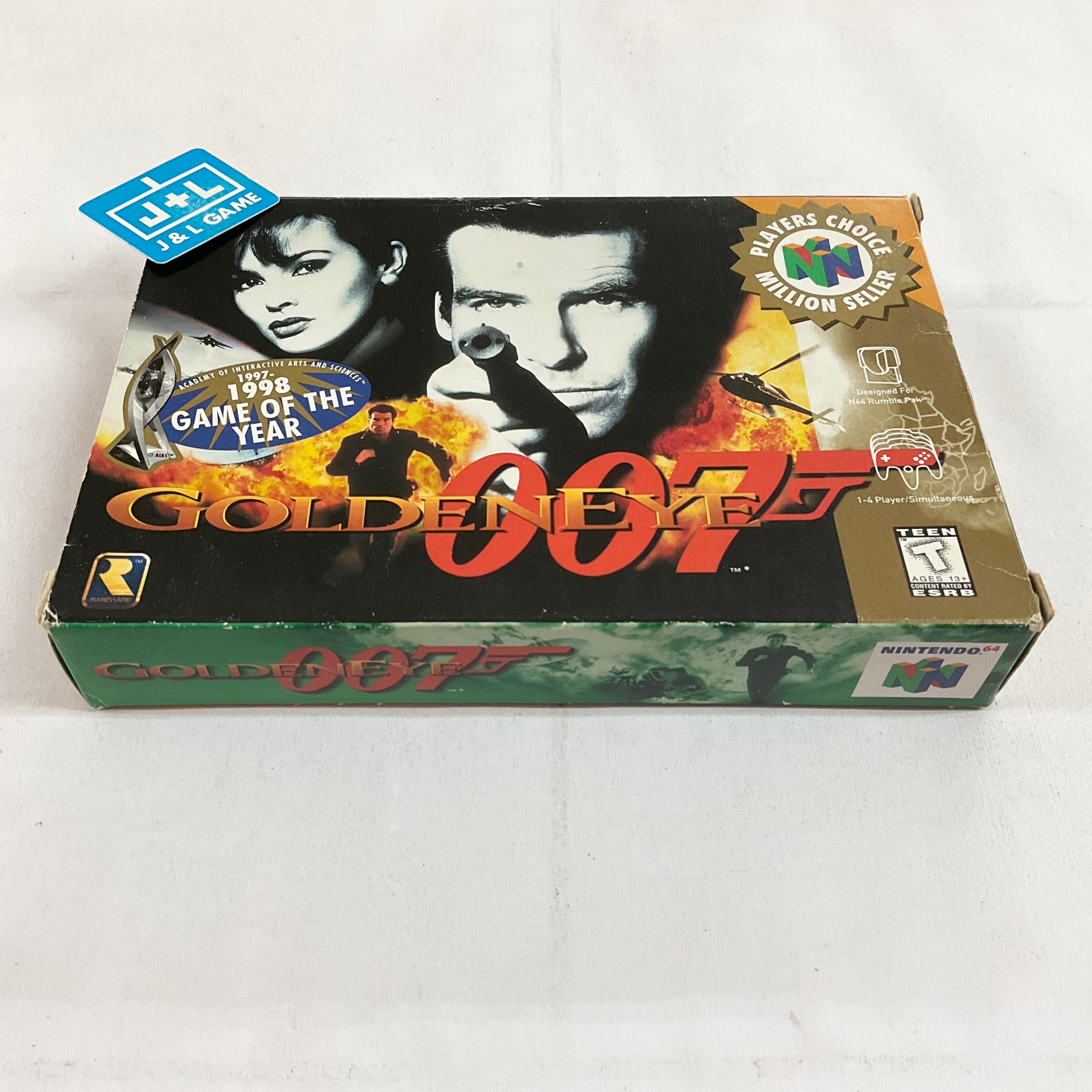 GoldenEye 007 (Player's Choice) - (N64) Nintendo 64 [Pre-Owned] Video Games Nintendo   