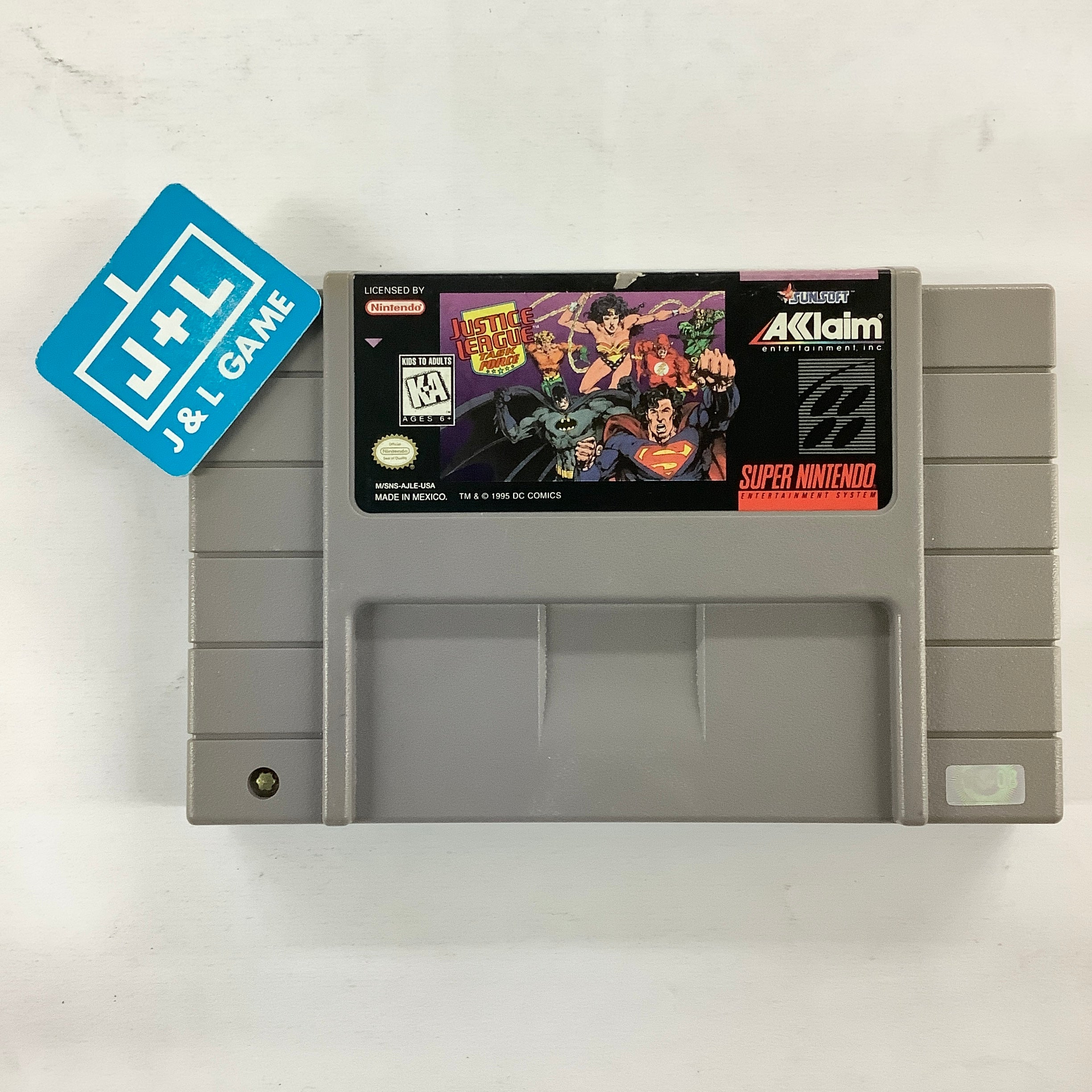 Justice League Task Force - (SNES) Super Nintendo [Pre-Owned] Video Games SunSoft   