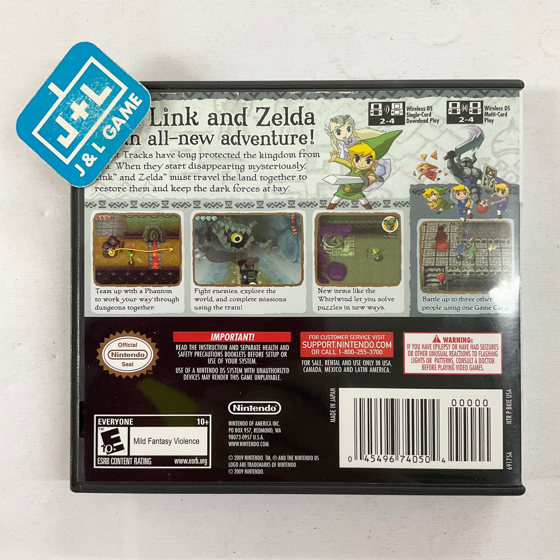 Legend Of Zelda The Spirit Tracks Nds Rom Cool The Legend of Zelda: Spirit Tracks - (NDS) Nintendo DS [Pre-Owned] | J
