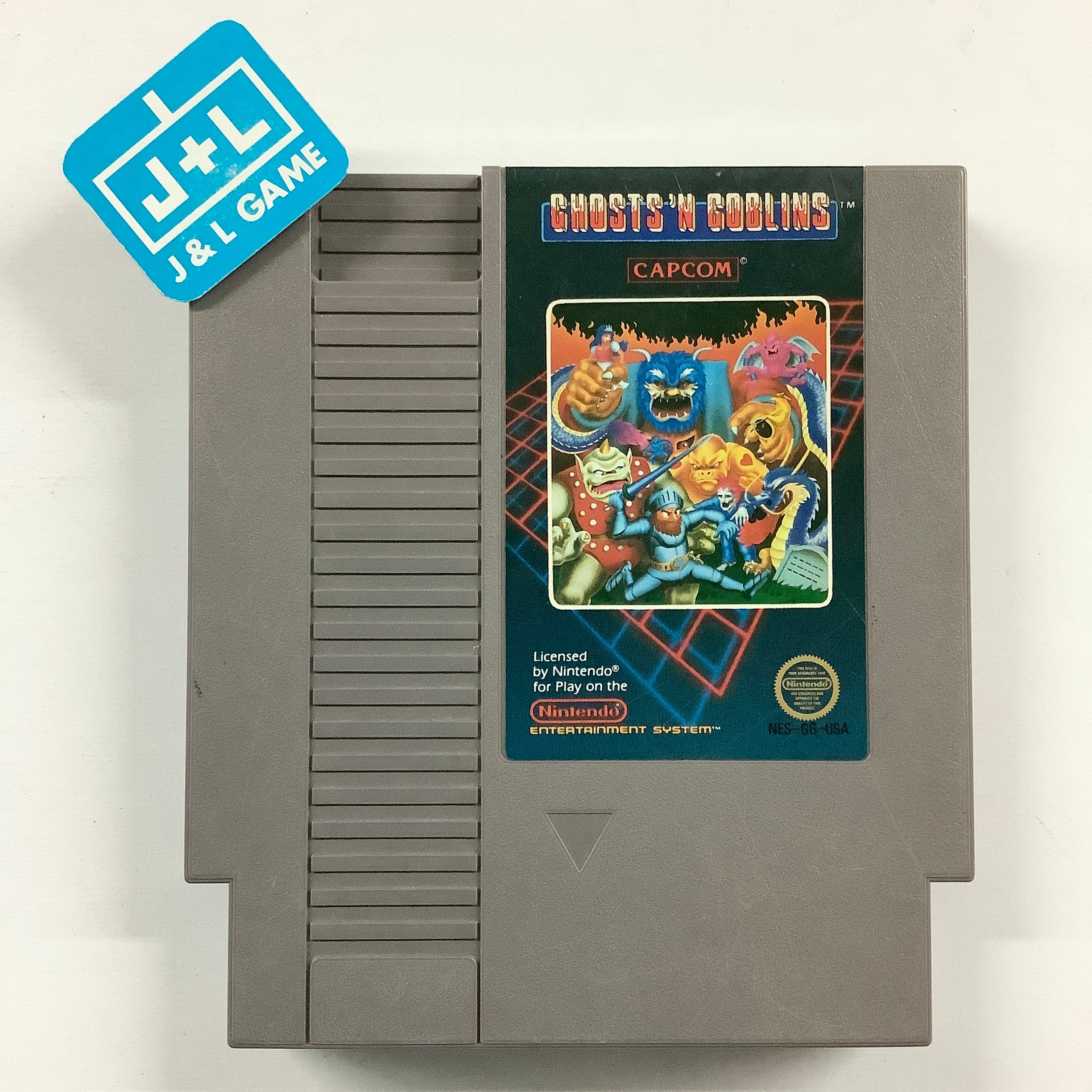 Ghosts 'n Goblins - (NES) Nintendo Entertainment System [Pre-Owned] Video Games Capcom   