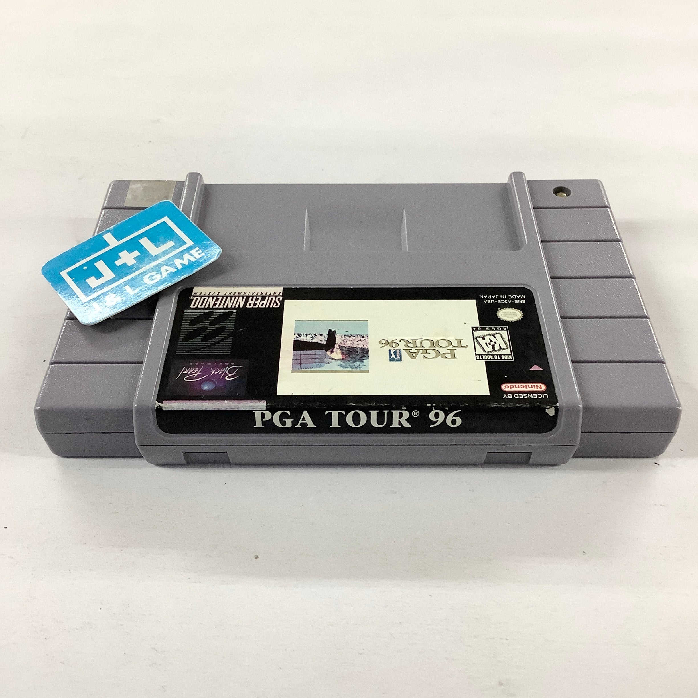 PGA Tour 96 - (SNES) Super Nintendo [Pre-Owned] Video Games Black Pearl   