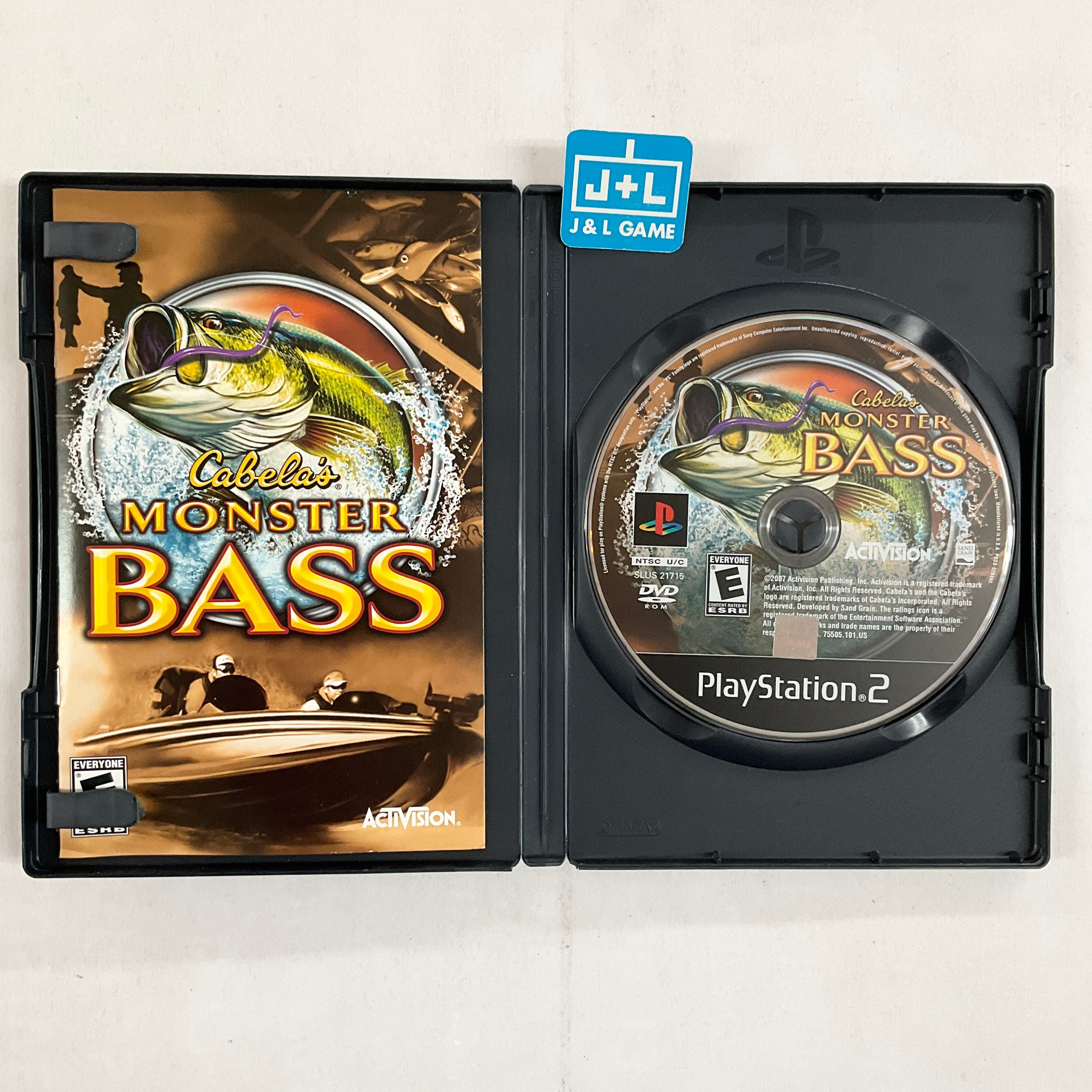 Cabela's Monster Bass - (PS2) PlayStation 2 [Pre-Owned] Video Games Activision   