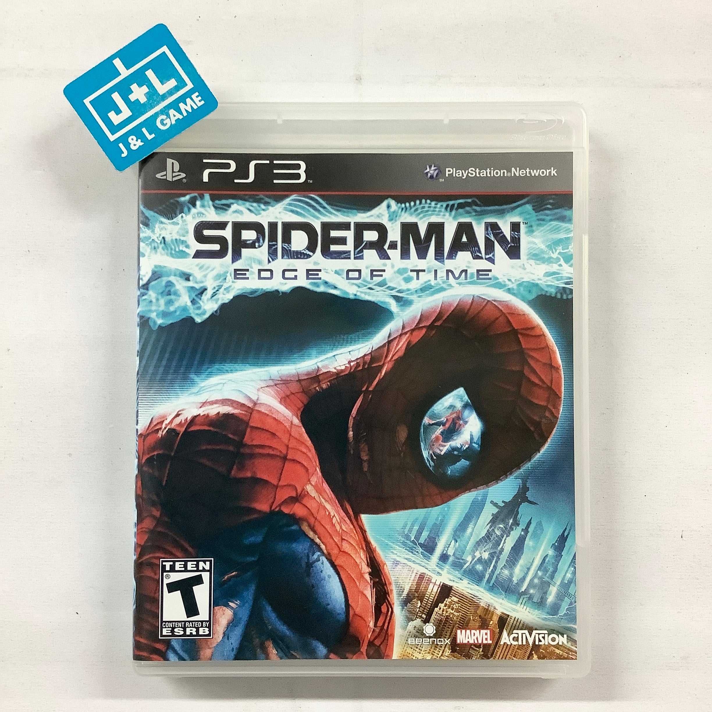 Spider-Man: Edge of Time - (PS3) PlayStation 3 [Pre-Owned] Video Games Activision   