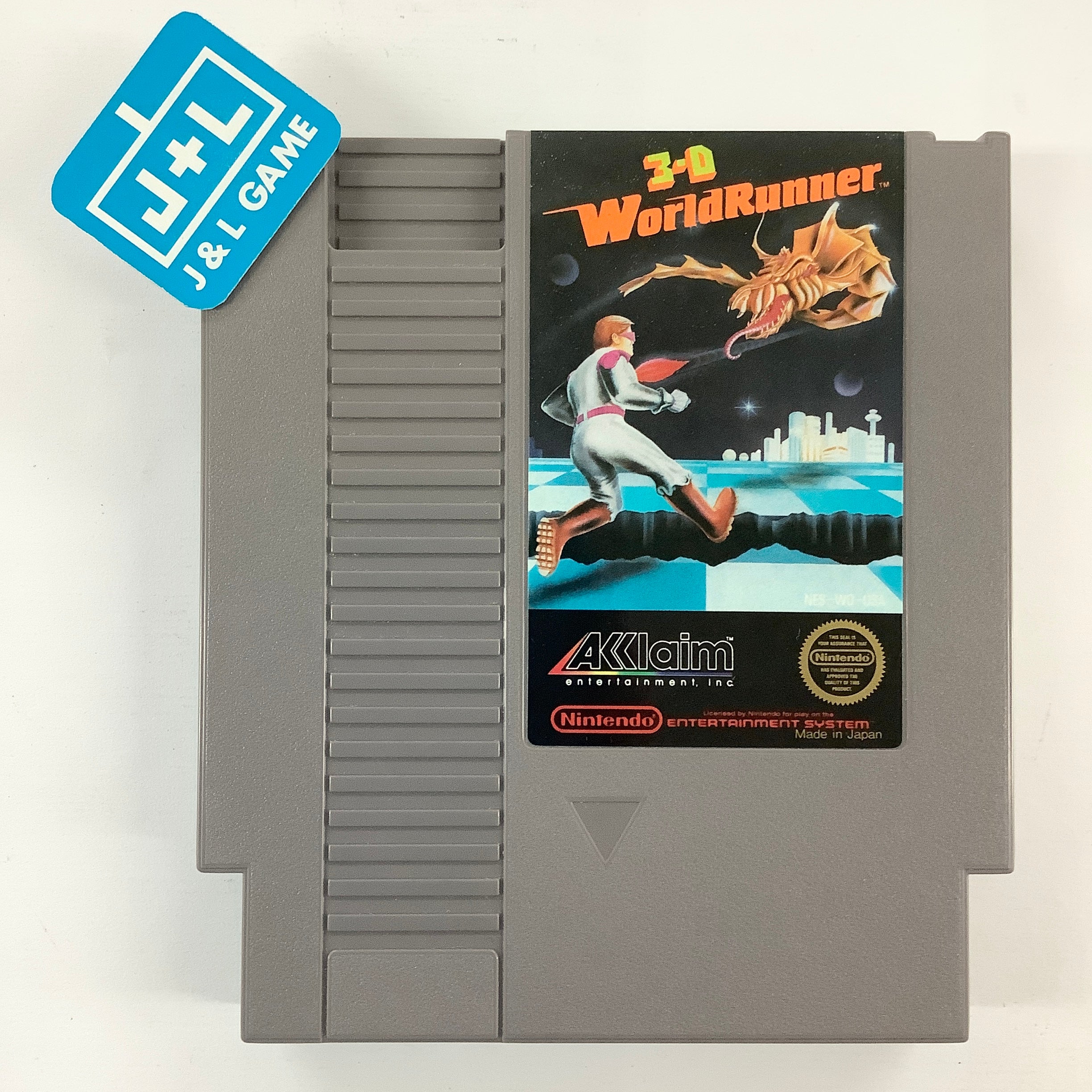 3-D WorldRunner - (NES) Nintendo Entertainment System [Pre-Owned] Video Games Acclaim   