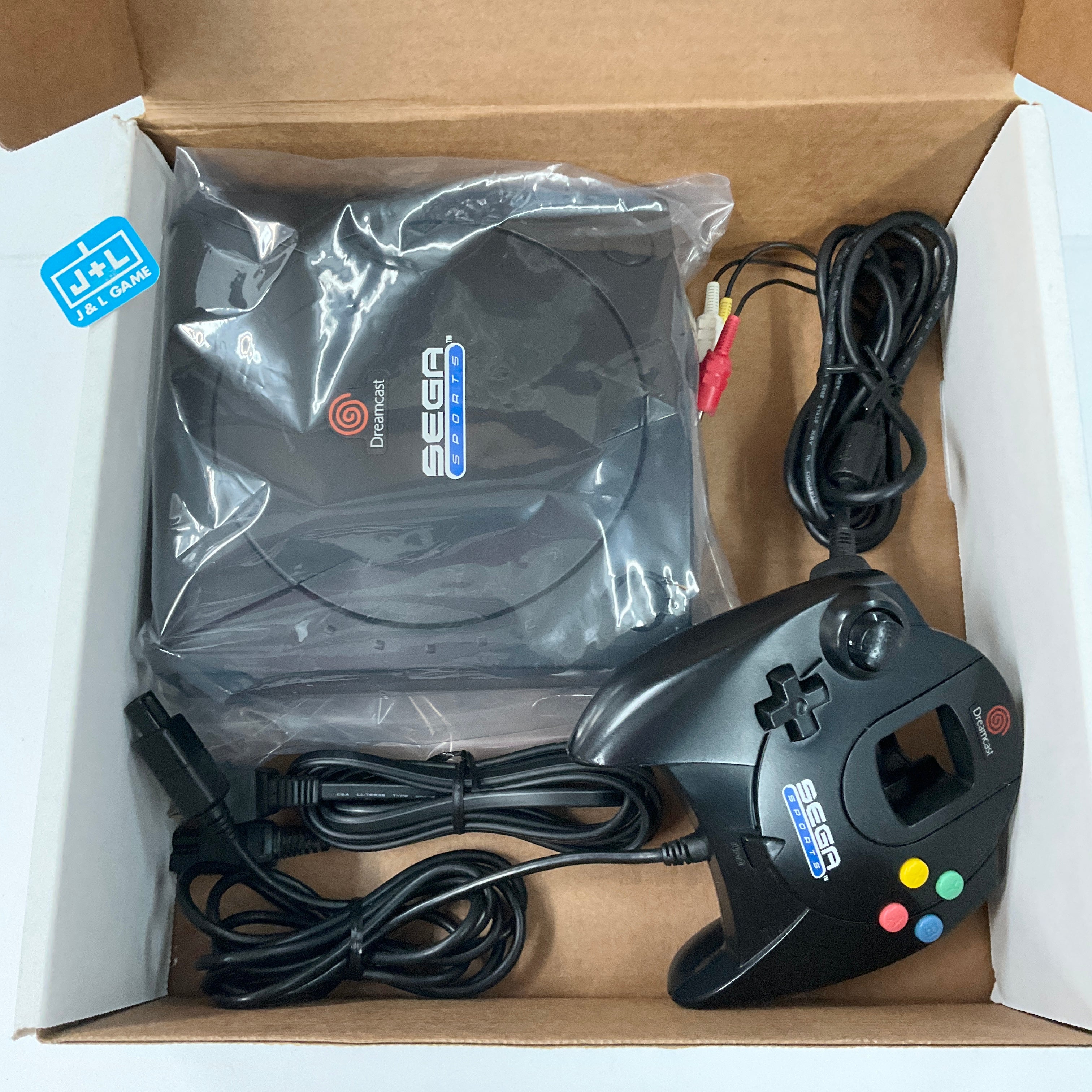 Sega Dreamcast Console Black Sega Sports Edition - (DC) Sega Dreamcast [Pre-Owned] Consoles SEGA   