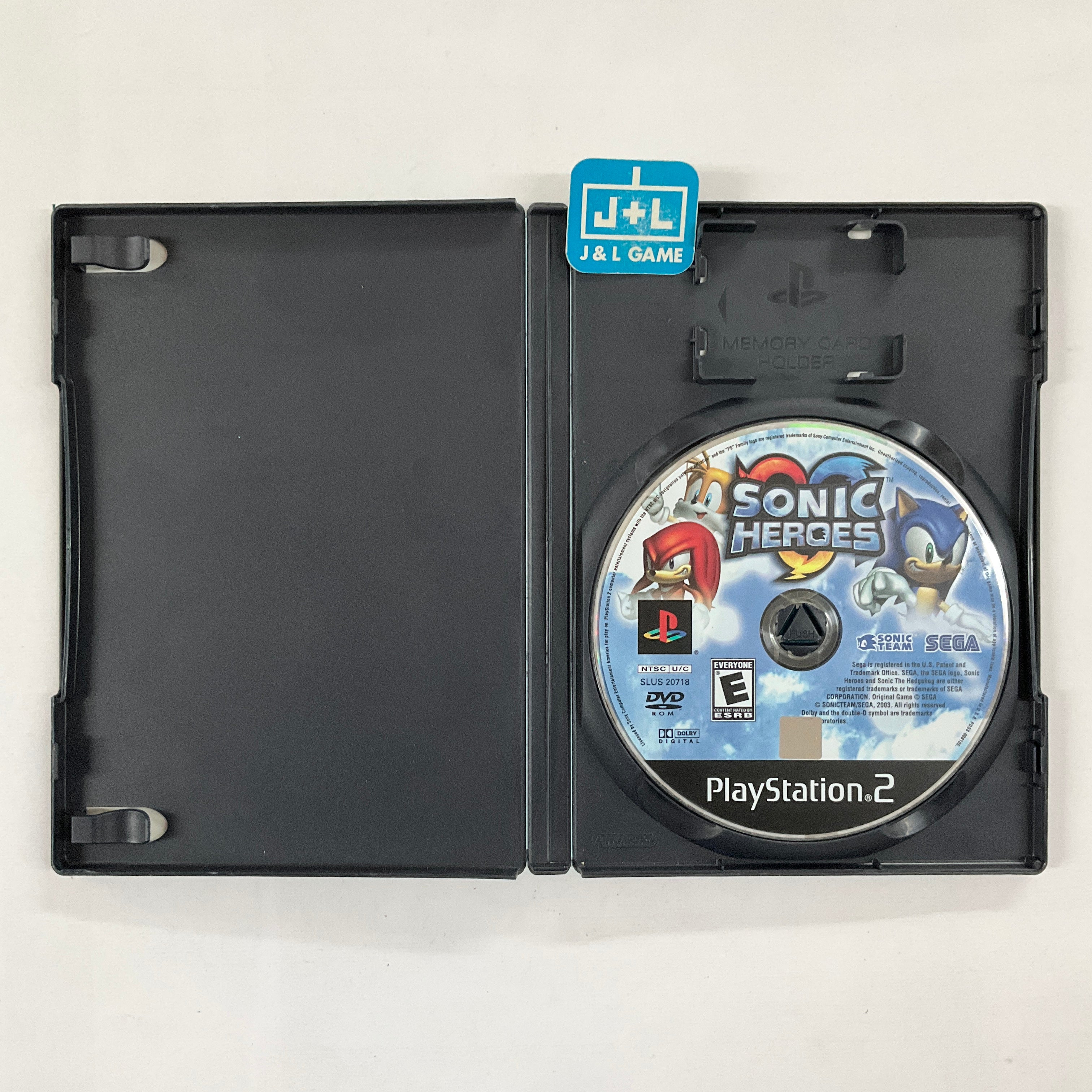 Sonic Heroes - (PS2) PlayStation 2 [Pre-Owned] | J&L Game