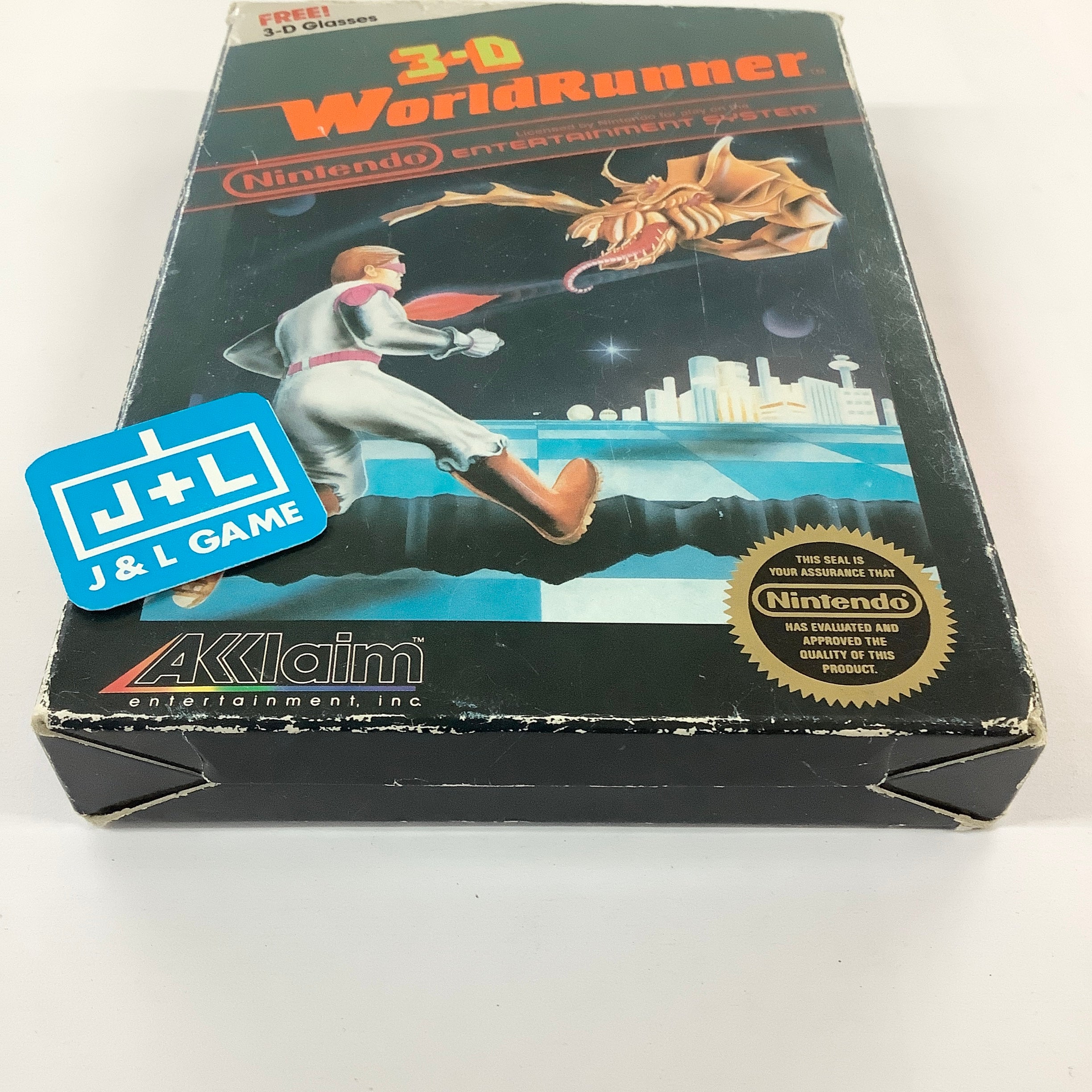3-D WorldRunner - (NES) Nintendo Entertainment System [Pre-Owned] Video Games Acclaim   