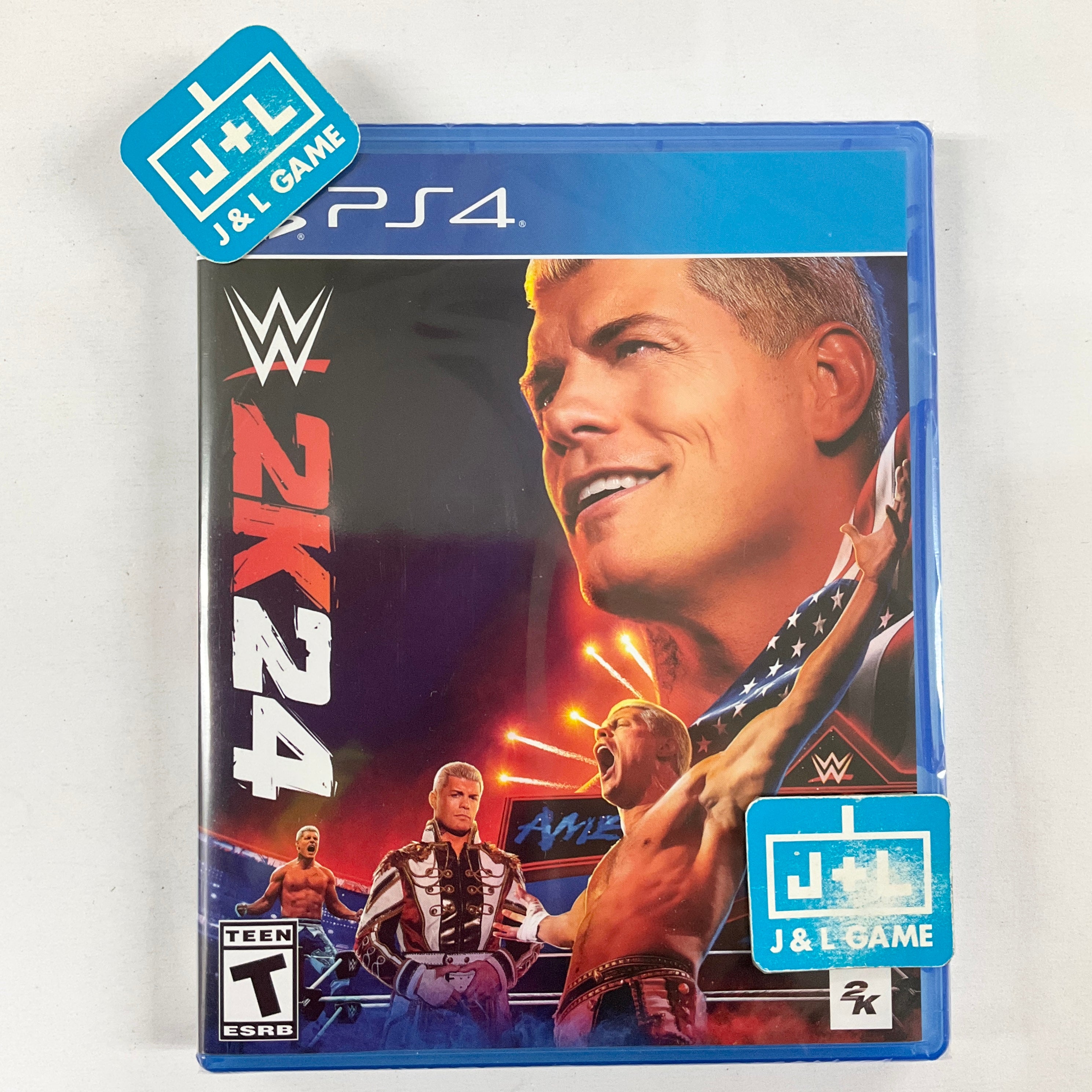 WWE 2K24 PS4 PlayStation 4 J L Game wwe-2k24-ps4-playstation-4-j-l-game