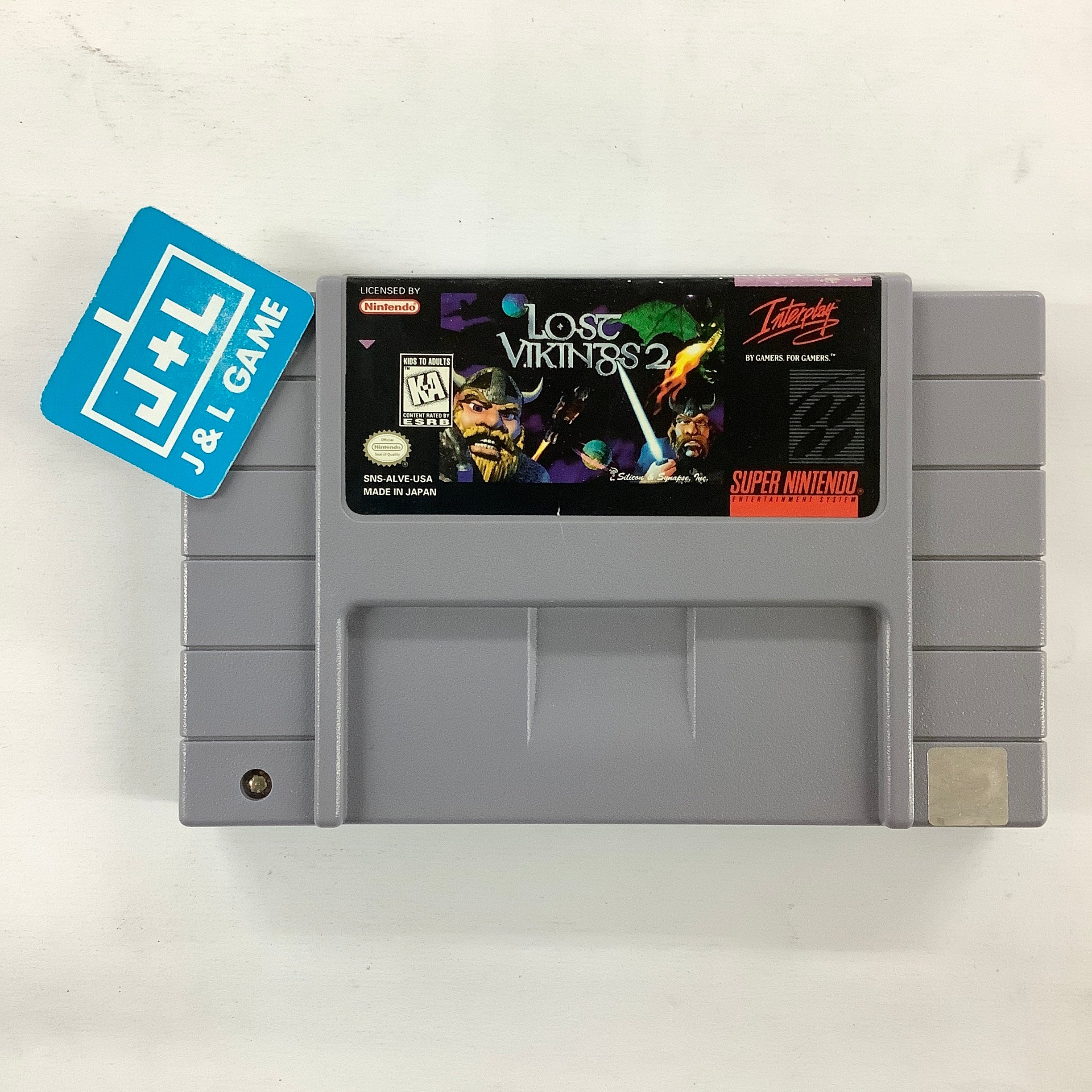 Lost Vikings 2 - (SNES) Super Nintendo [Pre-Owned] Video Games Interplay   