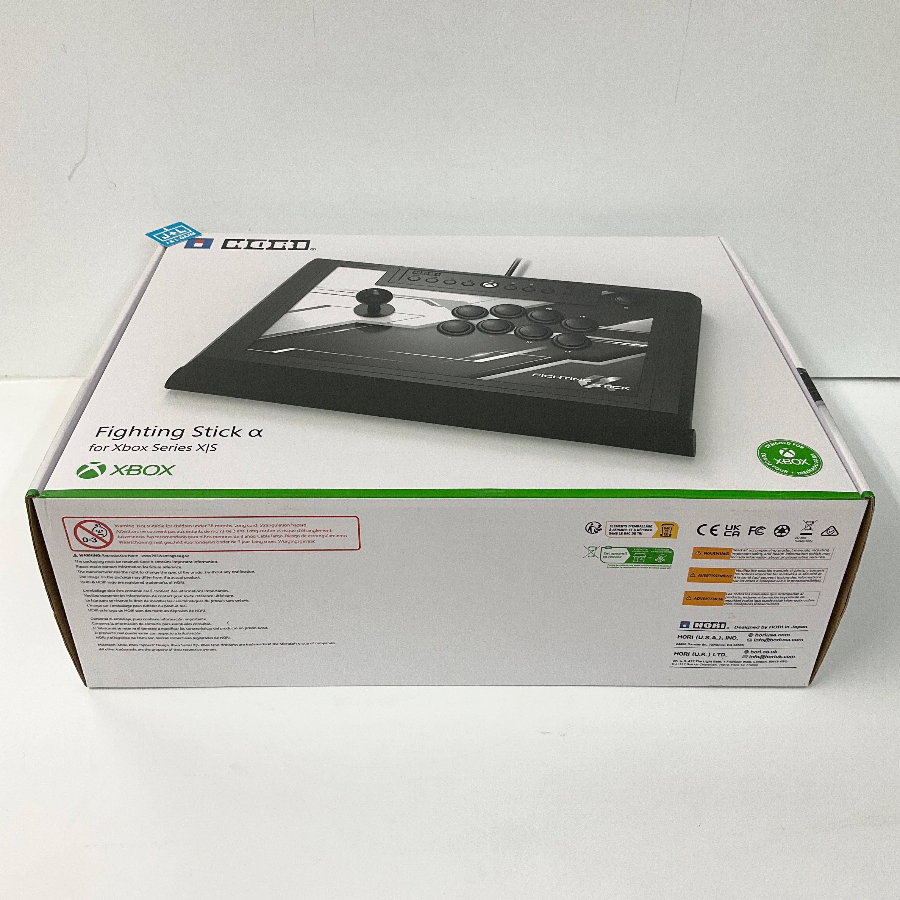 Hori Fighting Stick A para Xbox Series X/One/PC Hori Fighting Stick A para Xbox Series X/One/PC