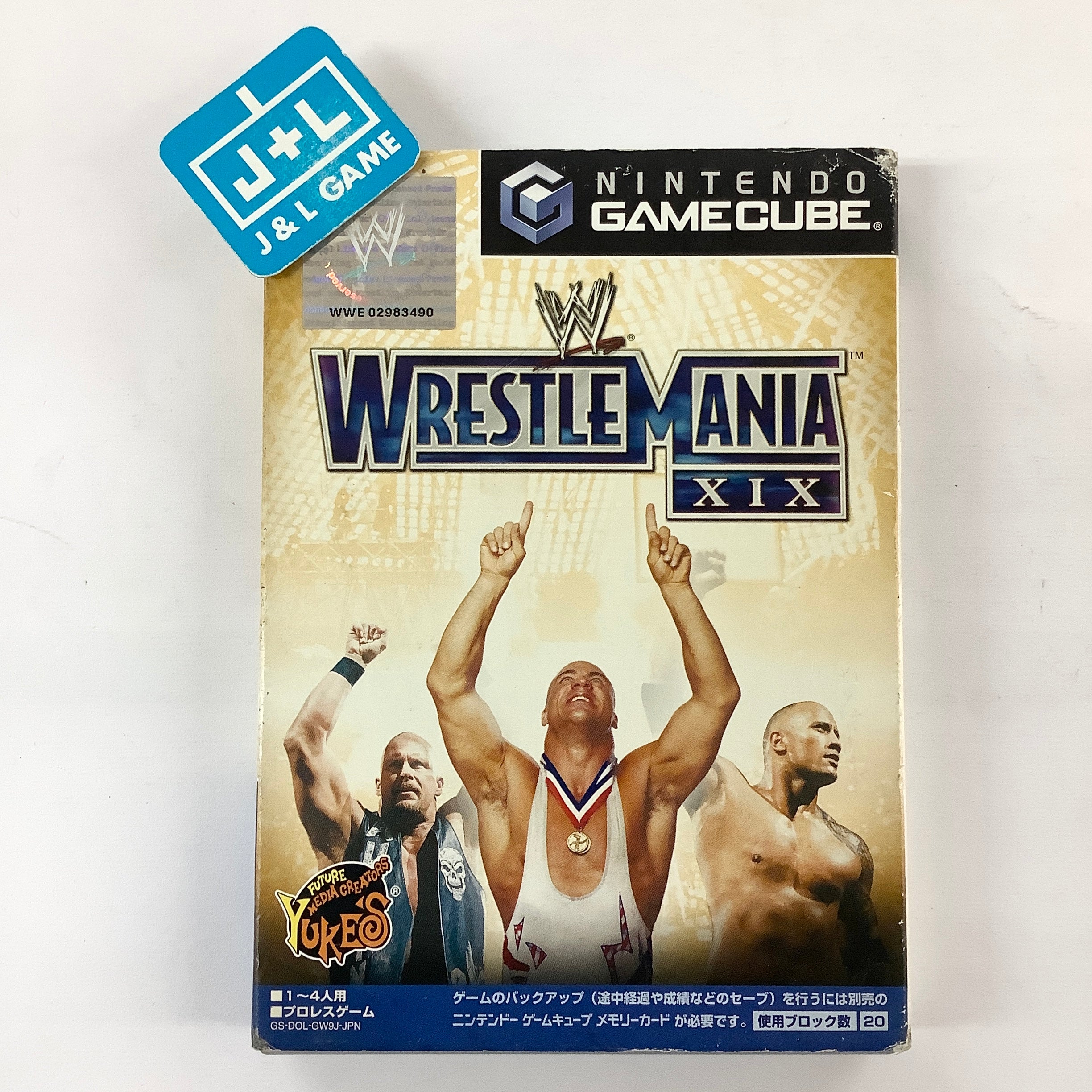 WWE Wrestlemania XIX - (GC) GameCube [Pre-Owned] (Japanese Import) Video Games THQ   