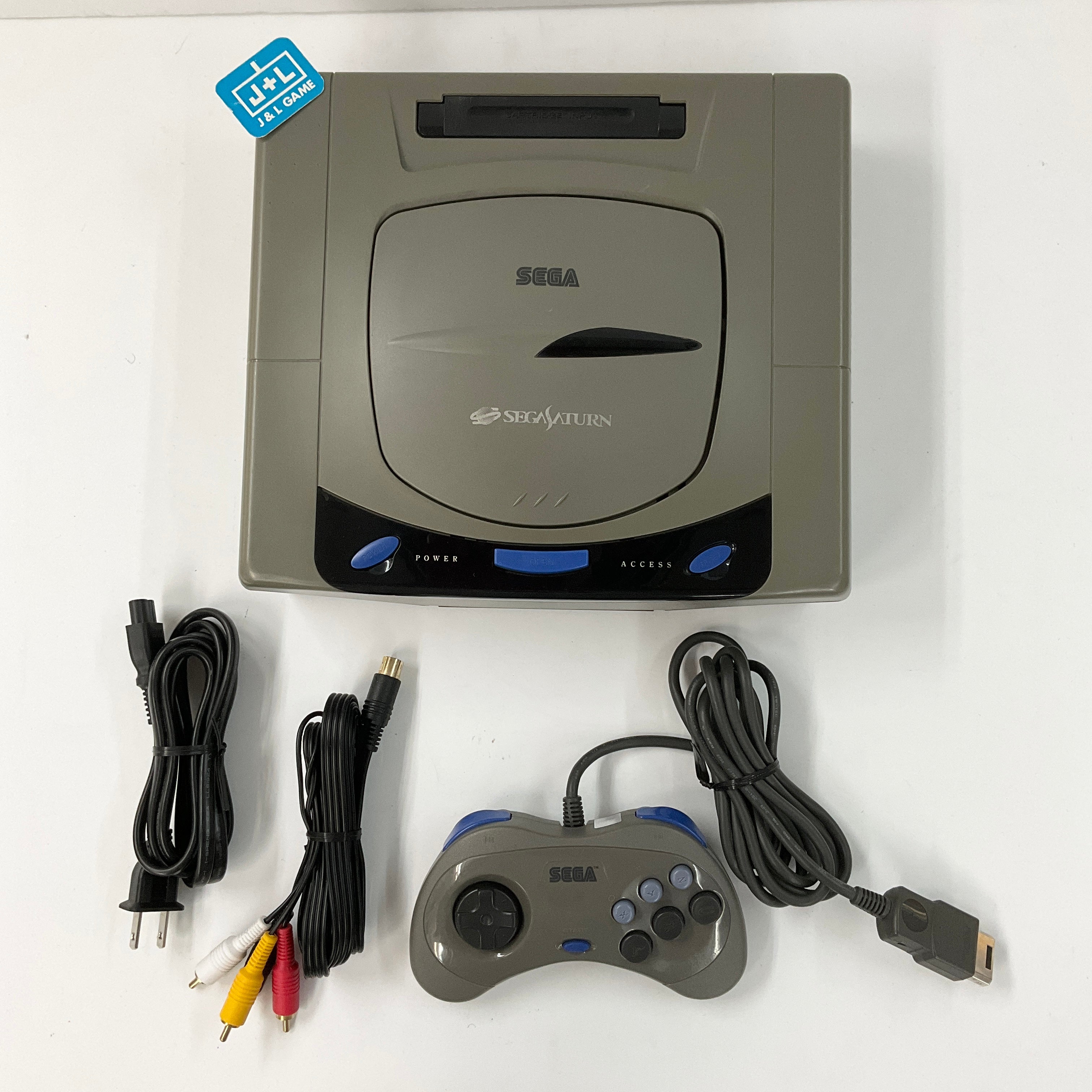 Sega Saturn Console (Gray) - (SS) SEGA Saturn [Pre-Owned] (Japanese Import) Consoles SEGA   