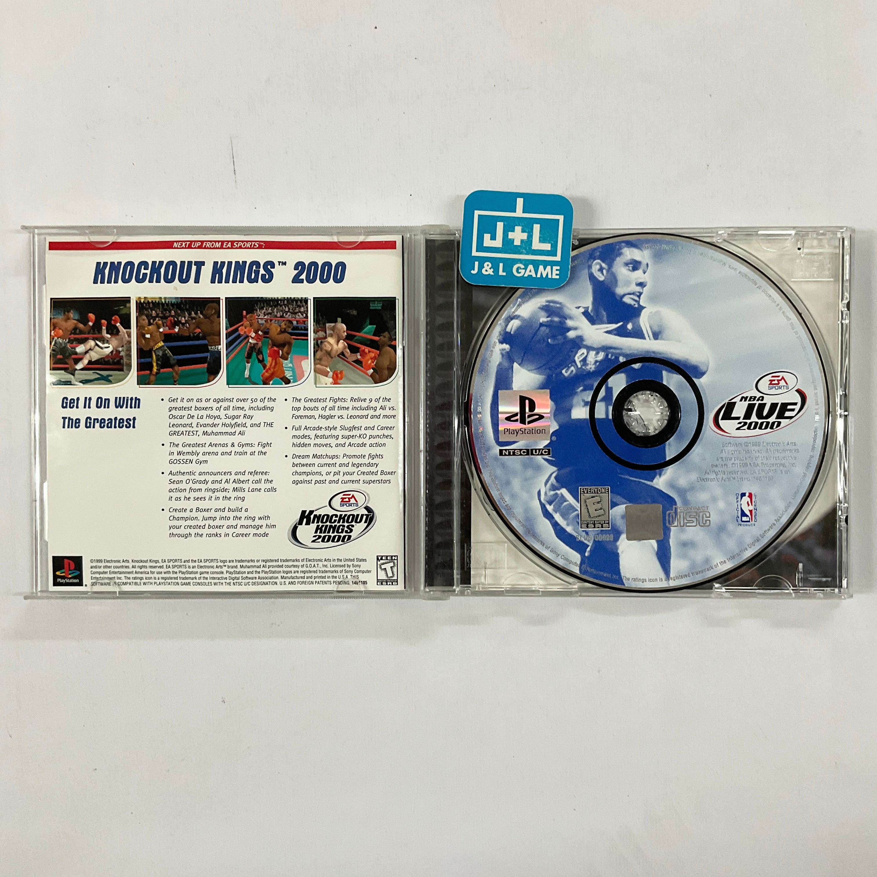 NBA Live 2000 - (PS1) PlayStation 1 [Pre-Owned] Video Games EA Sports   